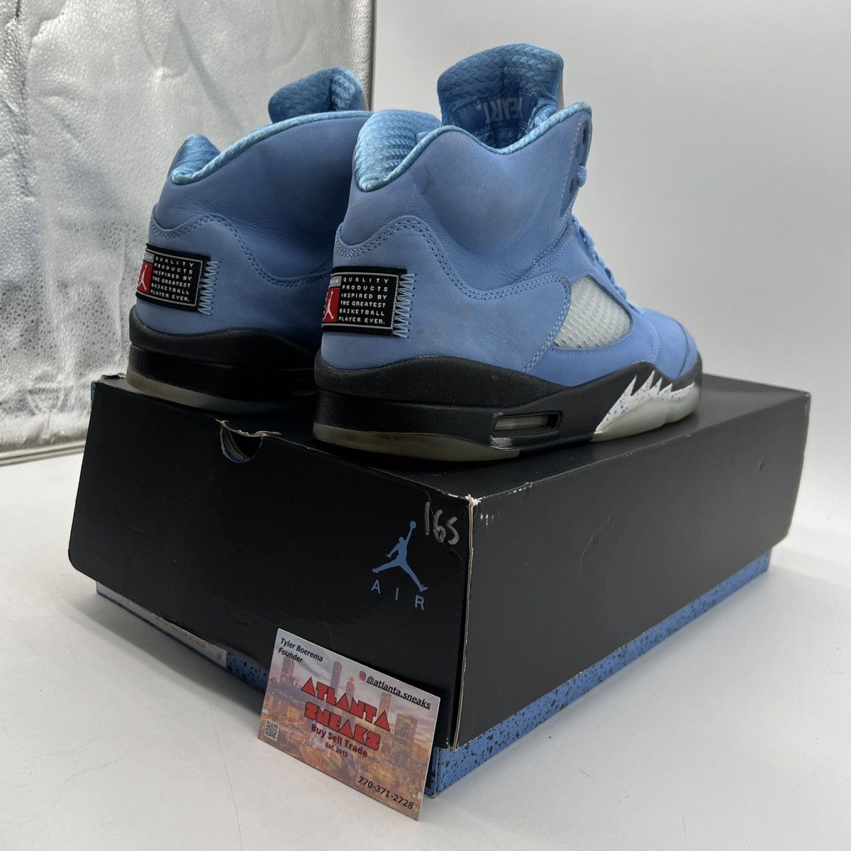 Jordan Brand Air Jordan 5 unc Size US 11.5 / EU 44-45 - 5 Thumbnail