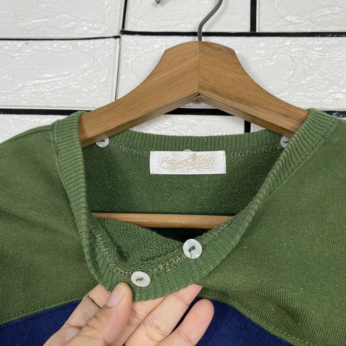Japanese Brand 📌Vintage Sweatshirt Ferra Rosa Striped Issey Miyake Size US M / EU 48-50 / 2 - 15 Thumbnail