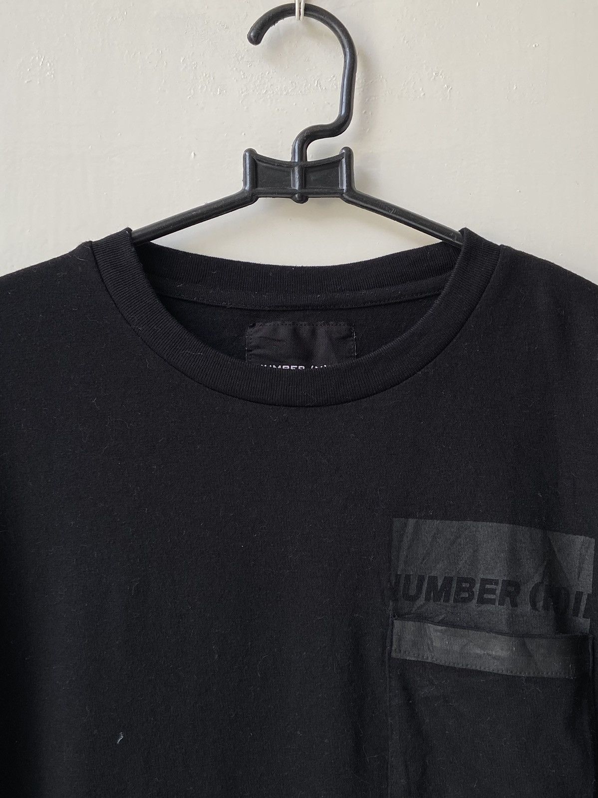 Number (N)ine NUMBER NINE Black T-Shirt Size US S / EU 44-46 / 1 - 12 Thumbnail