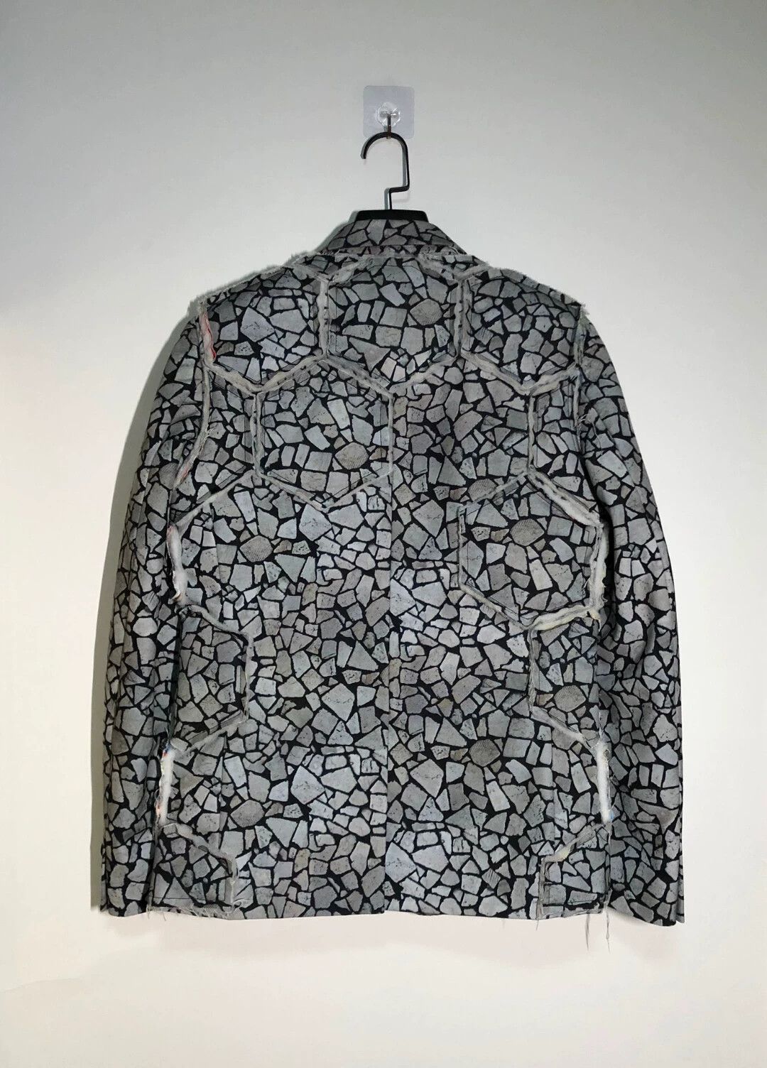 Comme des Garcons Homme Plus CDG Homme Tailored Gray Blazer Raw Block Cut Size M Size US M / EU 48-50 / 2 - 2 Thumbnail