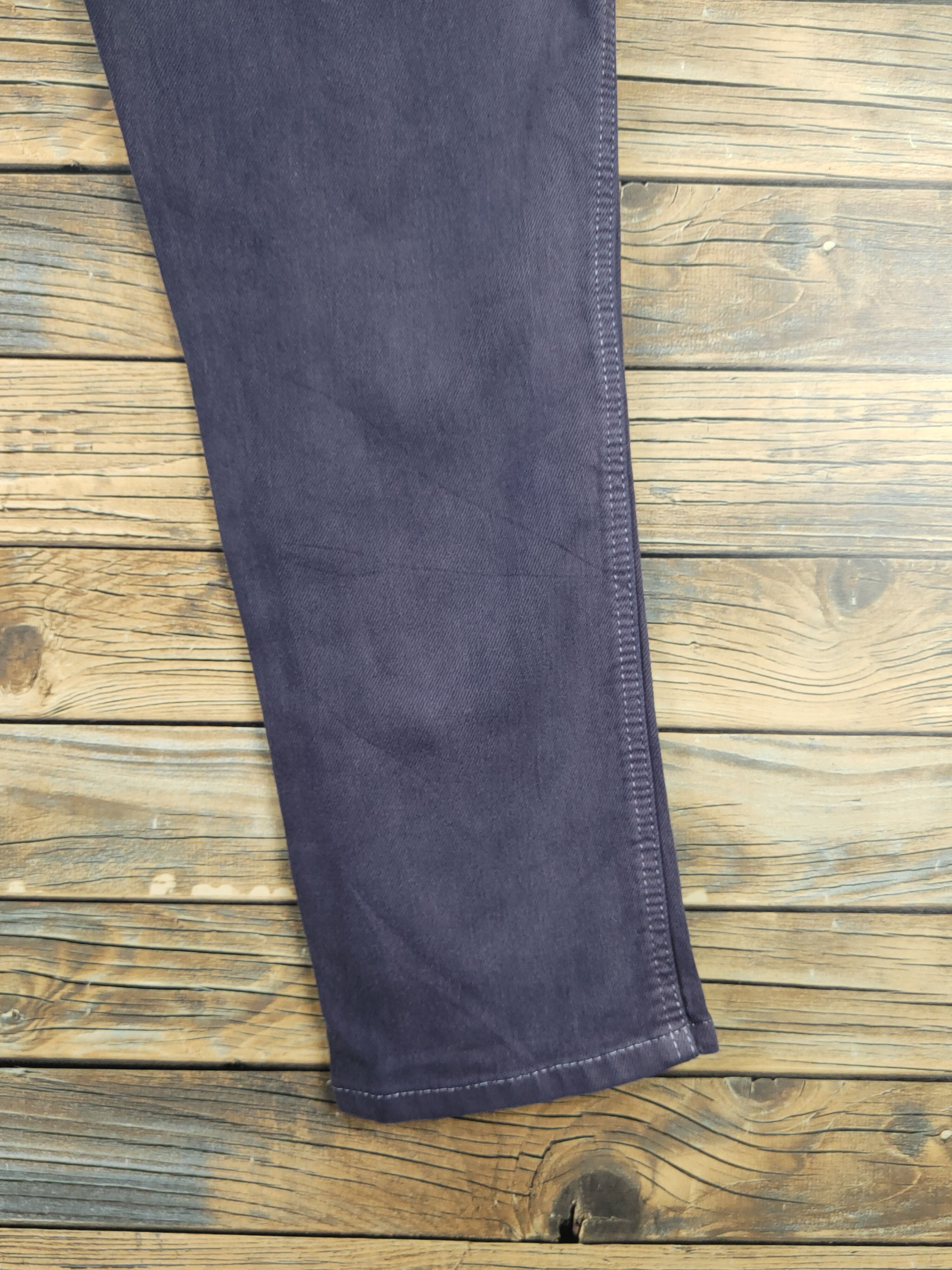 Edwin Edwin Navy Faded Distressed Jerseys Jeans #W1715 Size US 31 - 13 Thumbnail