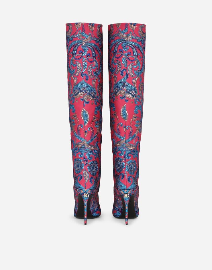 Dolce & Gabbana o1y0925 Spike Heel Boots in Multicolor Size US 4 / IT 34 - 3 Thumbnail