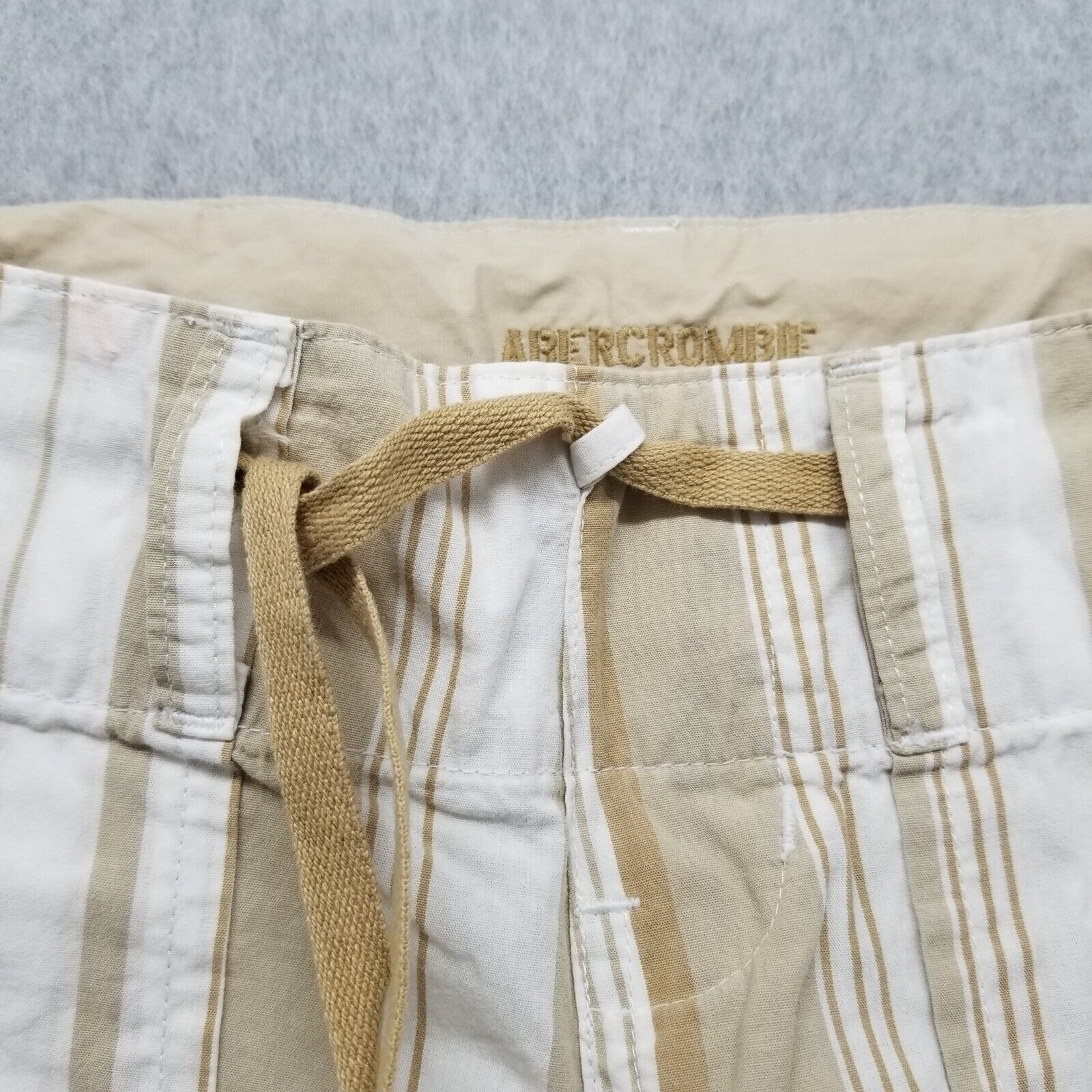 Abercrombie & Fitch Abercrombie & Fitch Pants Womens Flared Pockets Drawstring Size 30" / US 8 / IT 44 - 8 Thumbnail