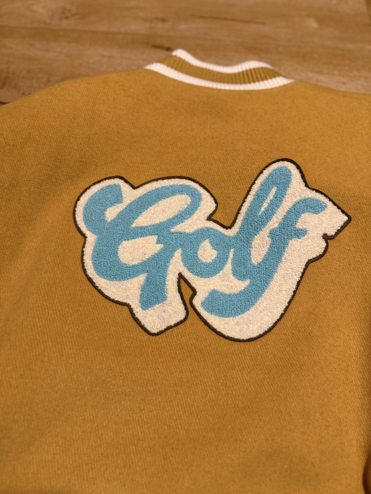 Golf Wang Golf Wang 7 Letterman Jacket Size US L / EU 52-54 / 3 - 9 Thumbnail