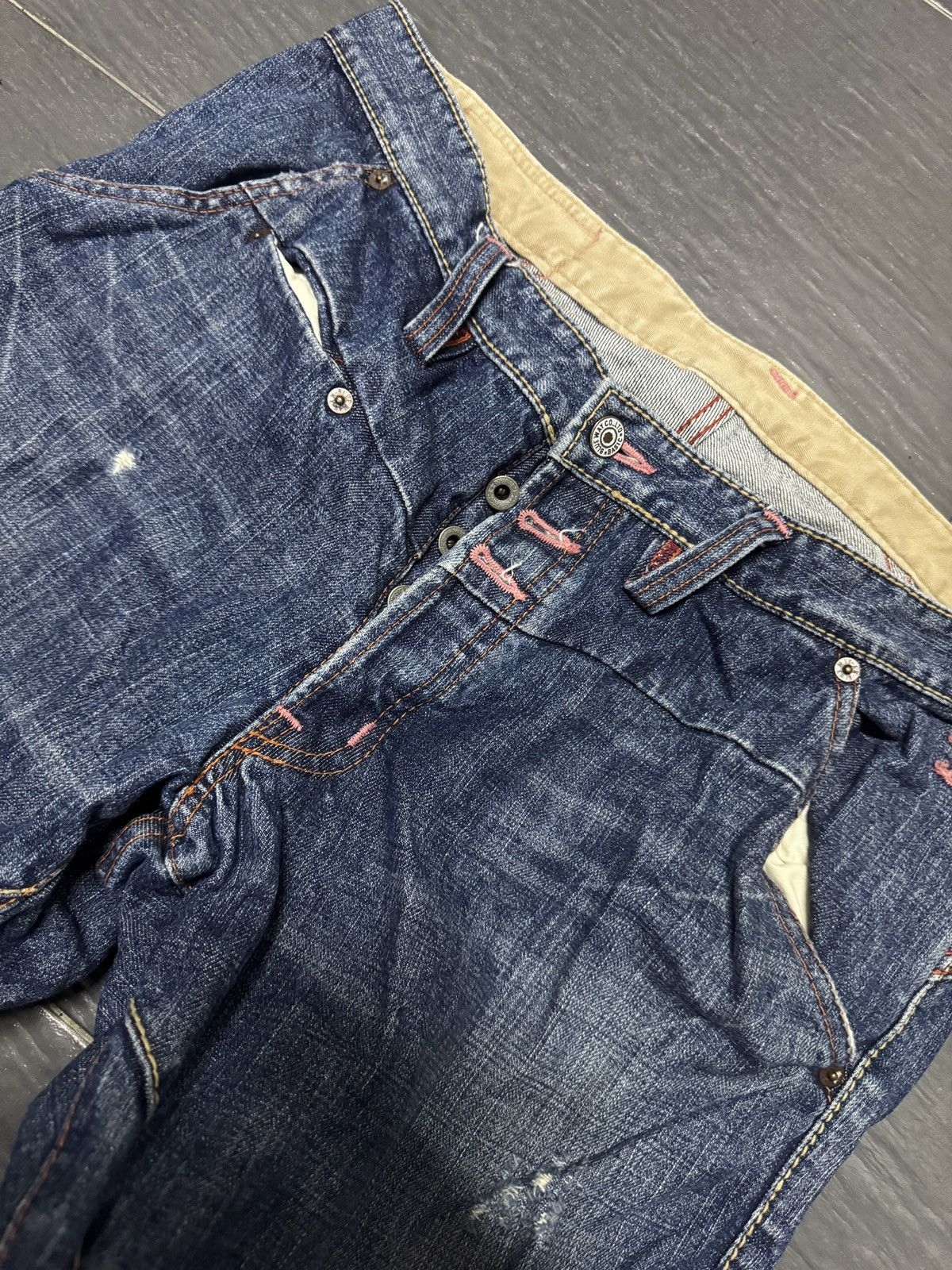 Japanese Brand Japanese Brand Wide leg baggy jeans Size US 36 / EU 52 - 2 Thumbnail