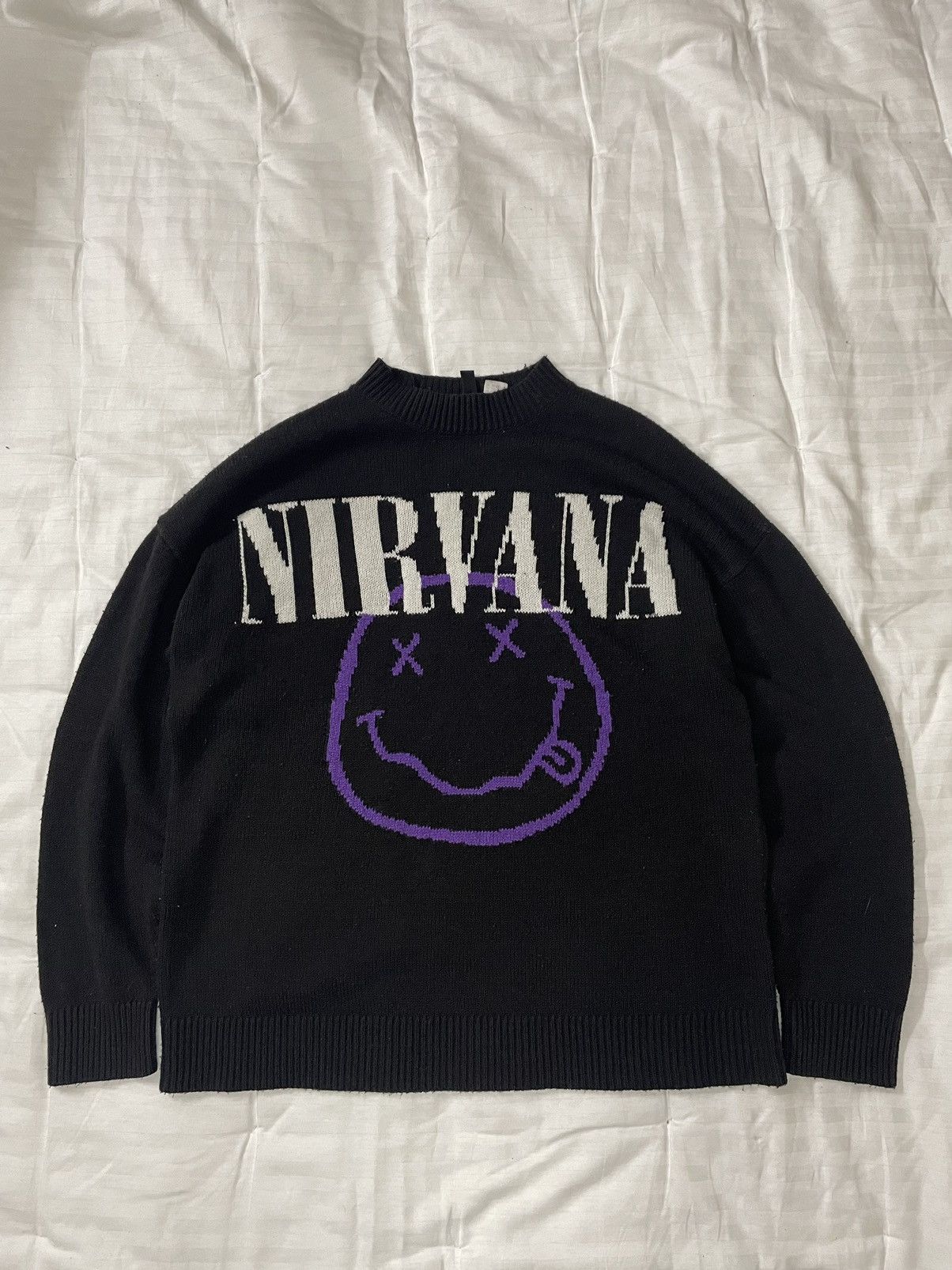 Band Tees Vintage Nirvana Rare Sweater Size US L / EU 52-54 / 3 - 1 Thumbnail