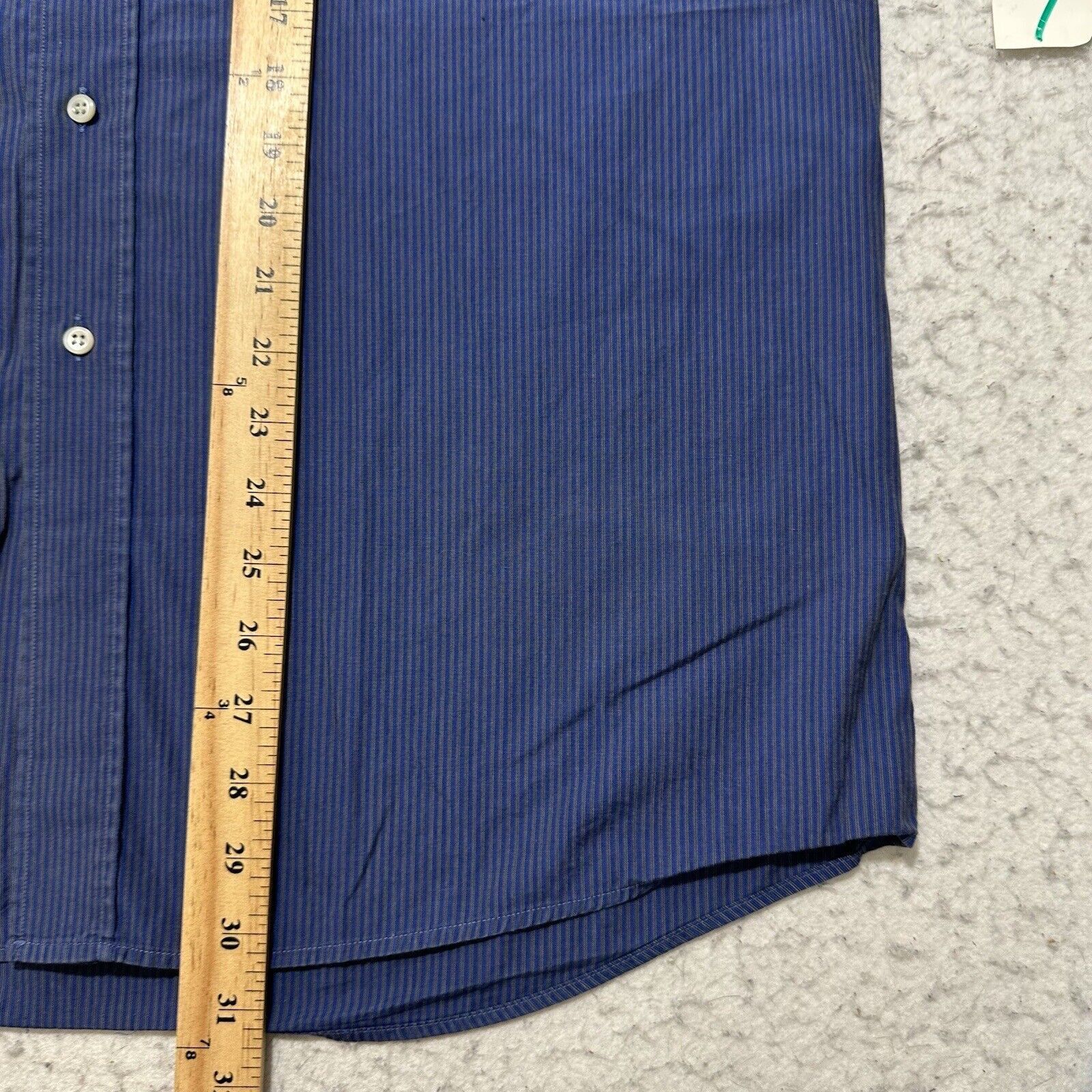 Hugo Boss BOSS Hugo Boss 16 Button Down Dress Shirt Blue Pattern Size US L / EU 52-54 / 3 - 8 Thumbnail