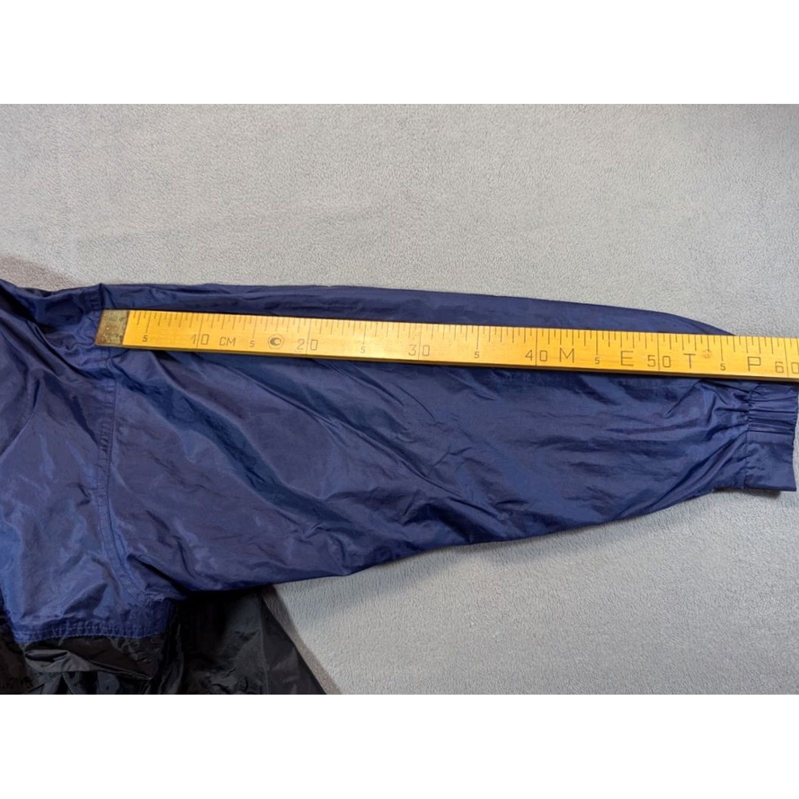Mizuno Mizuno Windbreaker Hooded Training Black Blue size XL Mens Size US XL / EU 56 / 4 - 4 Thumbnail