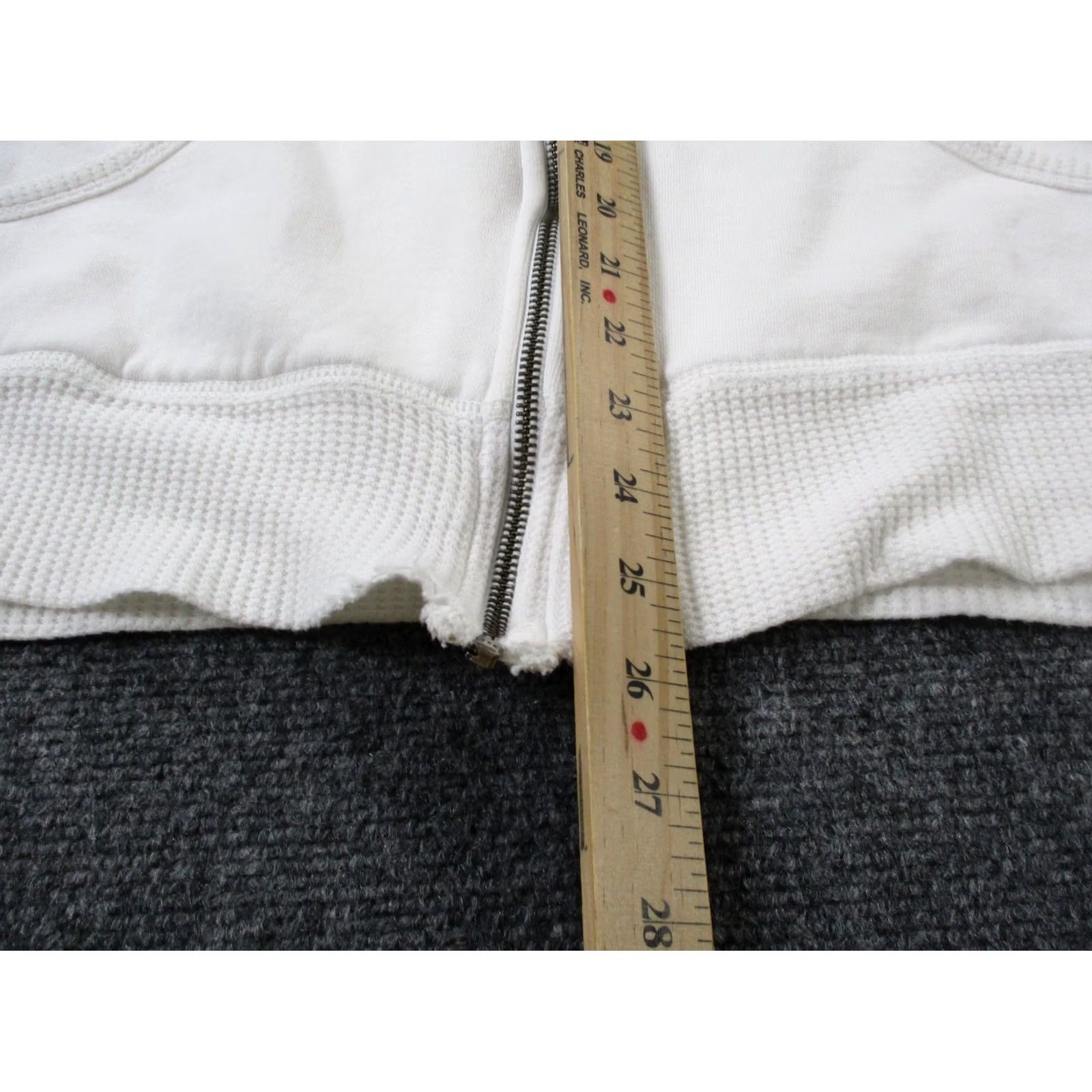 Polo Ralph Lauren VINTAGE Polo Ralph Lauren Hoodie Mens L White Jeans Jacket Grunge Y2K Spellout Logo Casual Size US L / EU 52-54 / 3 - 4 Thumbnail