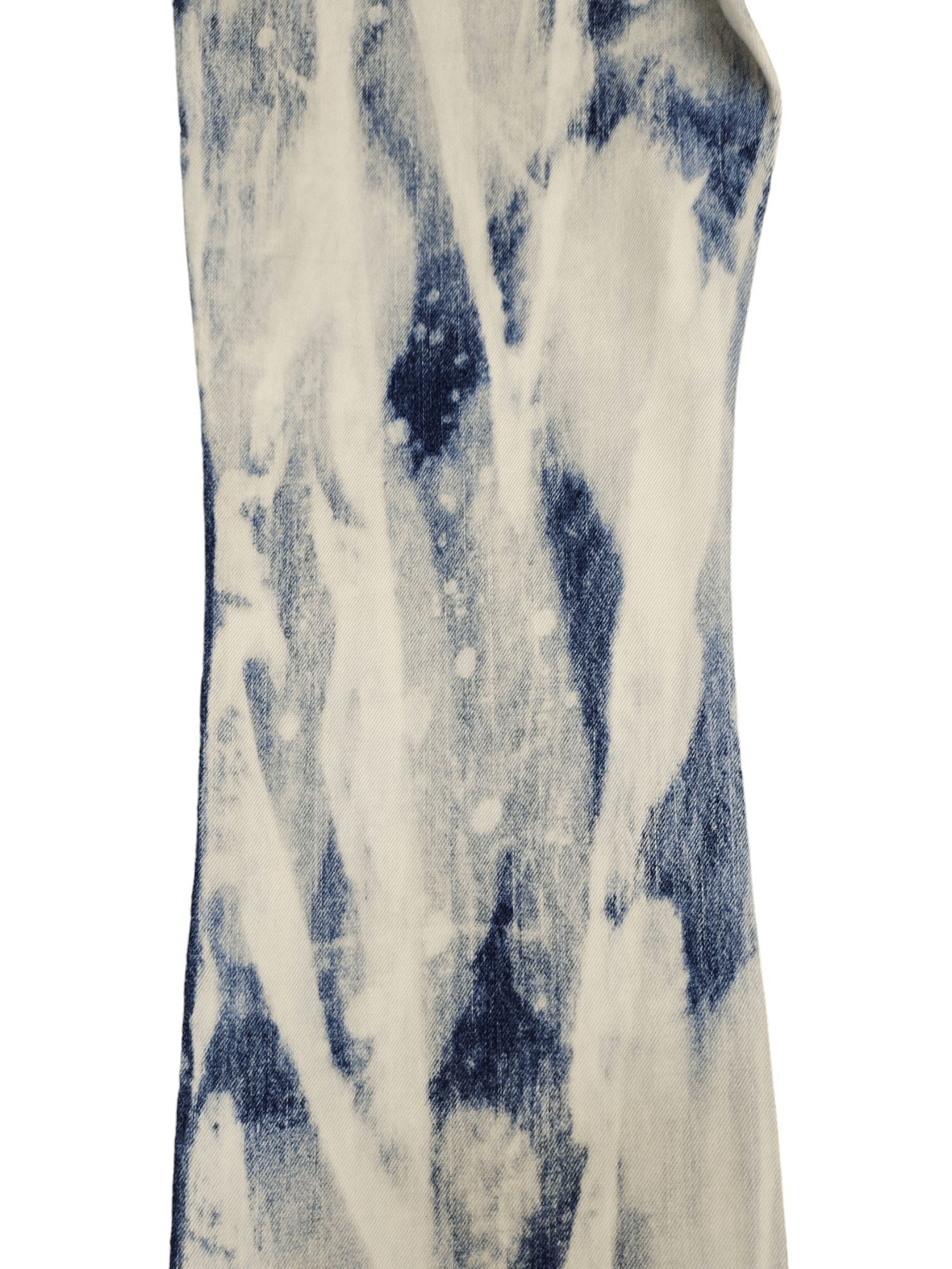 If Six Was Nine Flare Baggy Jean Terra Incognita Boot Cut Wide Leg Acid Wash Size US 29 - 19 Thumbnail
