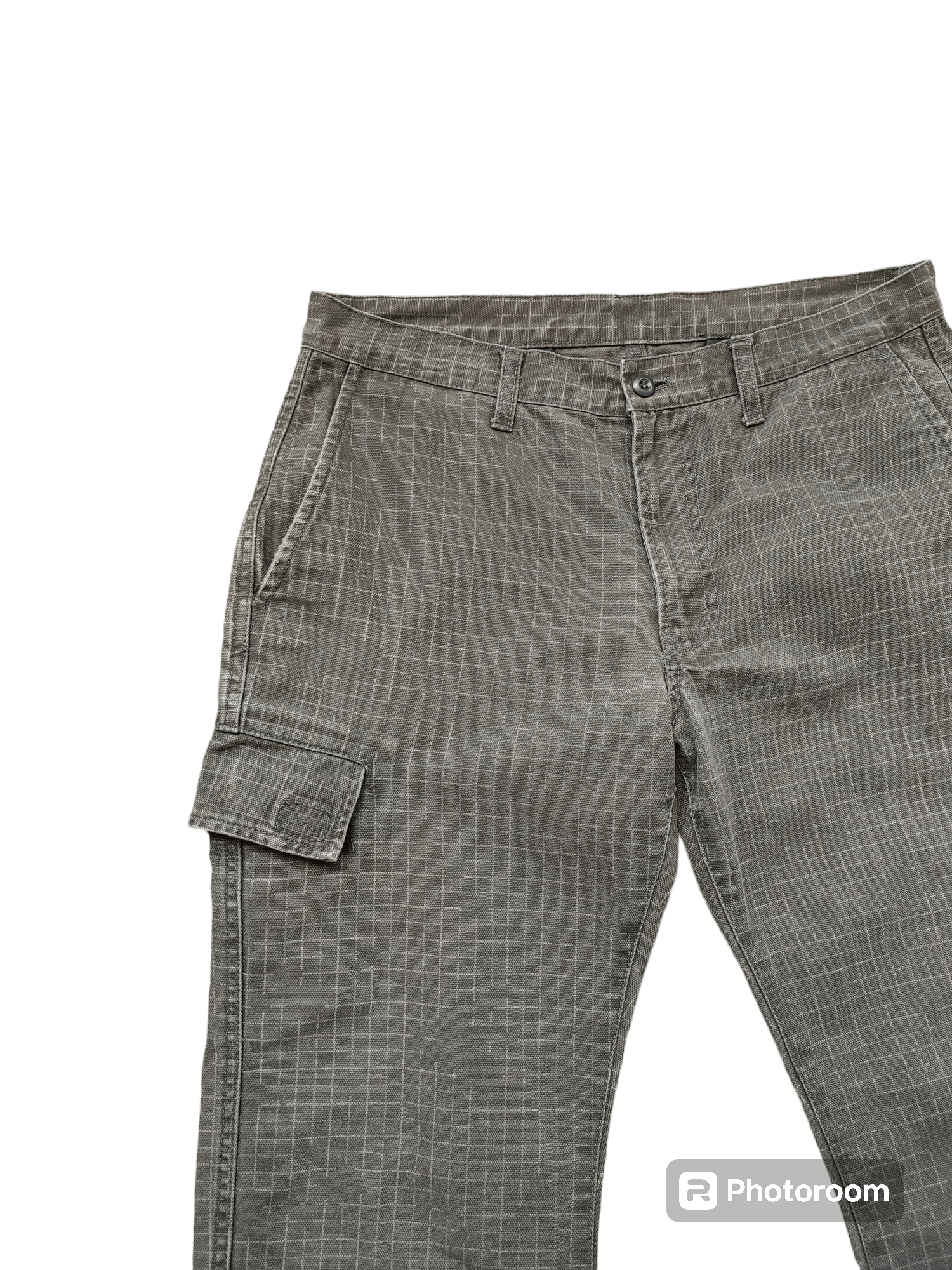 PPFM CRAZY VINTAGE PPFM BRICK GREEN ARMY CARGO Size US 33 - 6 Thumbnail