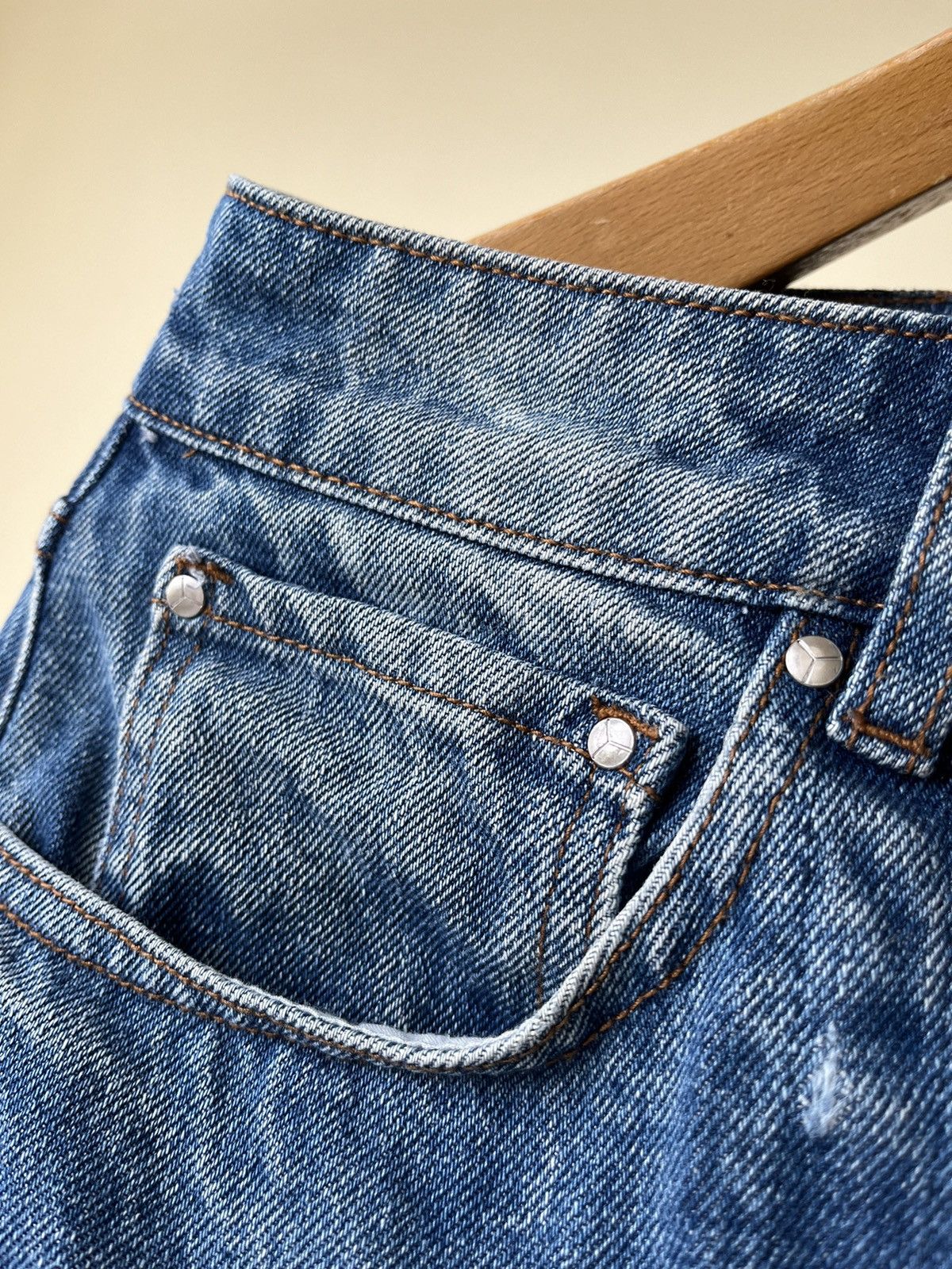 Y/Project Y/Project Wire Denim Distressed Unisex 👫 Size US 33 - 5 Thumbnail