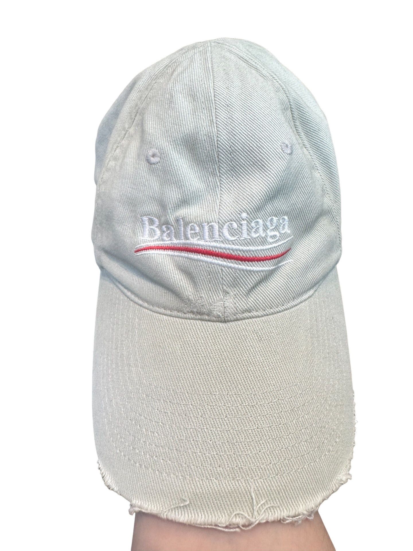Balenciaga Balenciaga Wave Logo Baseball Cap Size L Size ONE SIZE - 1 Thumbnail