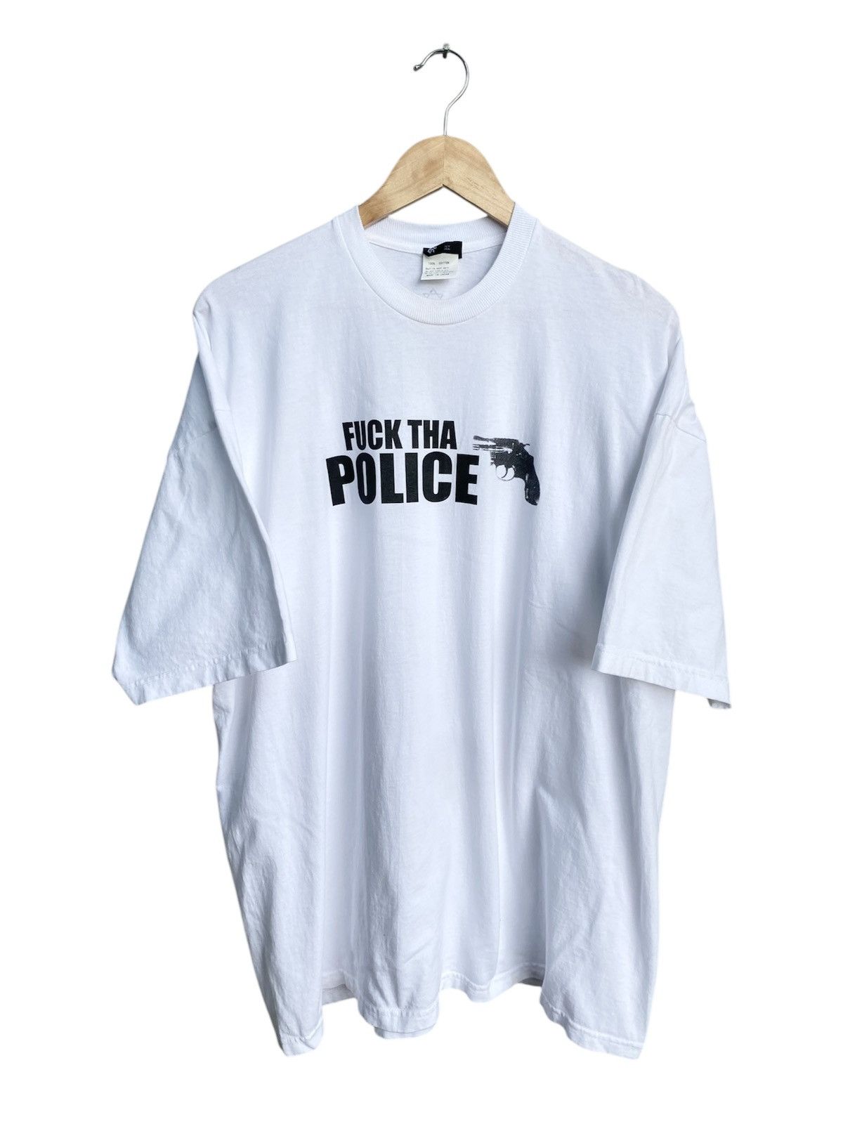 Japanese Brand × Vintage Vintage Tha Boories Fuck Tha Police tee Size US XXL / EU 58 / 5 - 2 Thumbnail