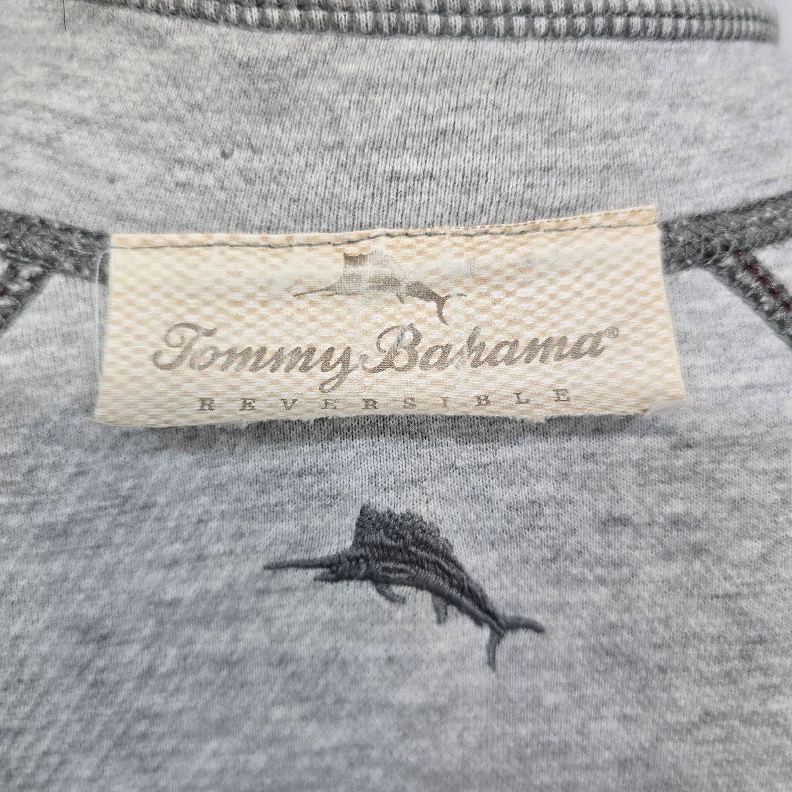 Tommy Bahama Tommy Bahama Reversible 1/2 Half Zip Sweatshirt Sweater XL Size US XL / EU 56 / 4 - 13 Thumbnail