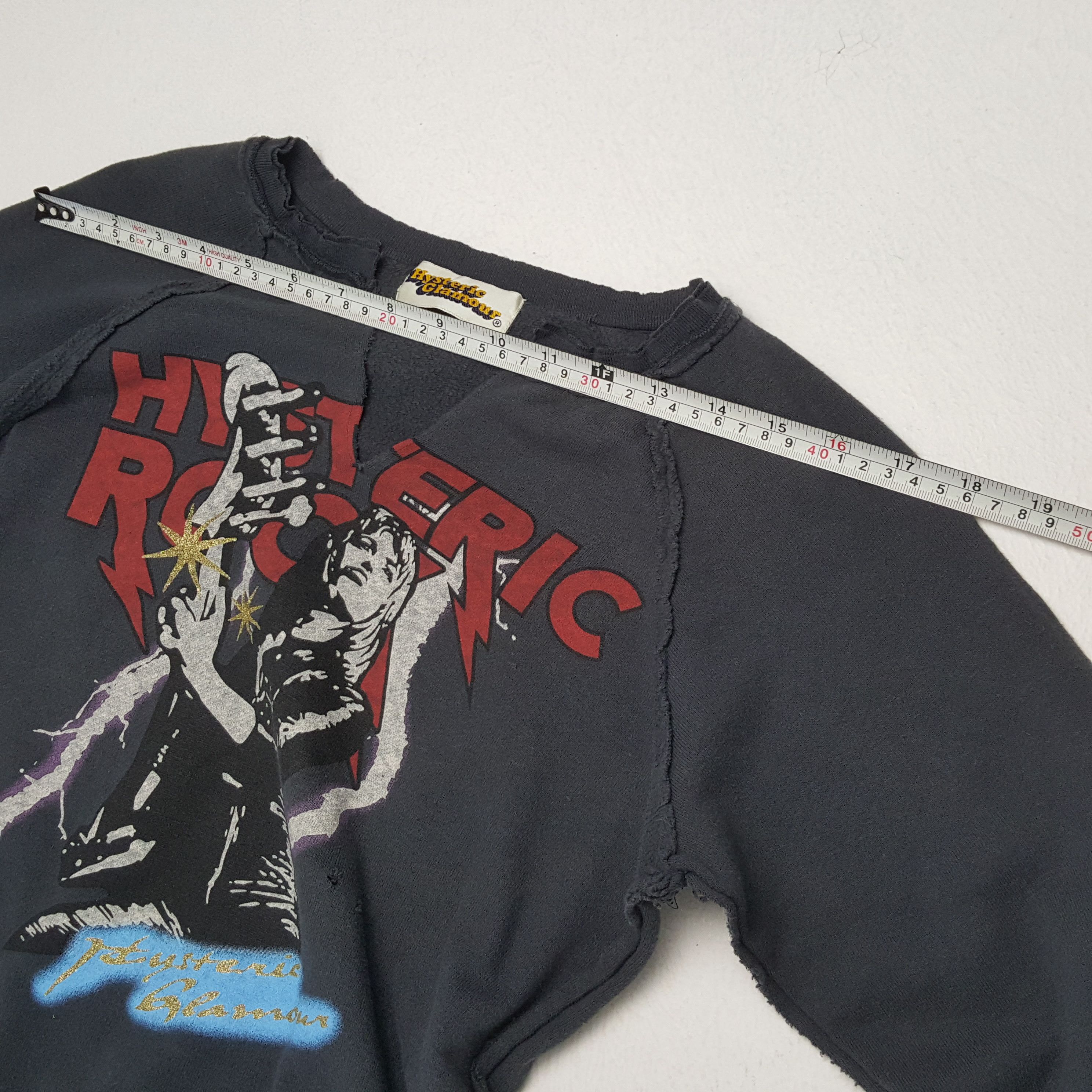 Hysteric Glamour × Japanese Brand × Vintage HYSTERIC GLAMOUR Japanese Brand Rock Style Sweatshirt Size S / US 4 / IT 40 - 4 Thumbnail