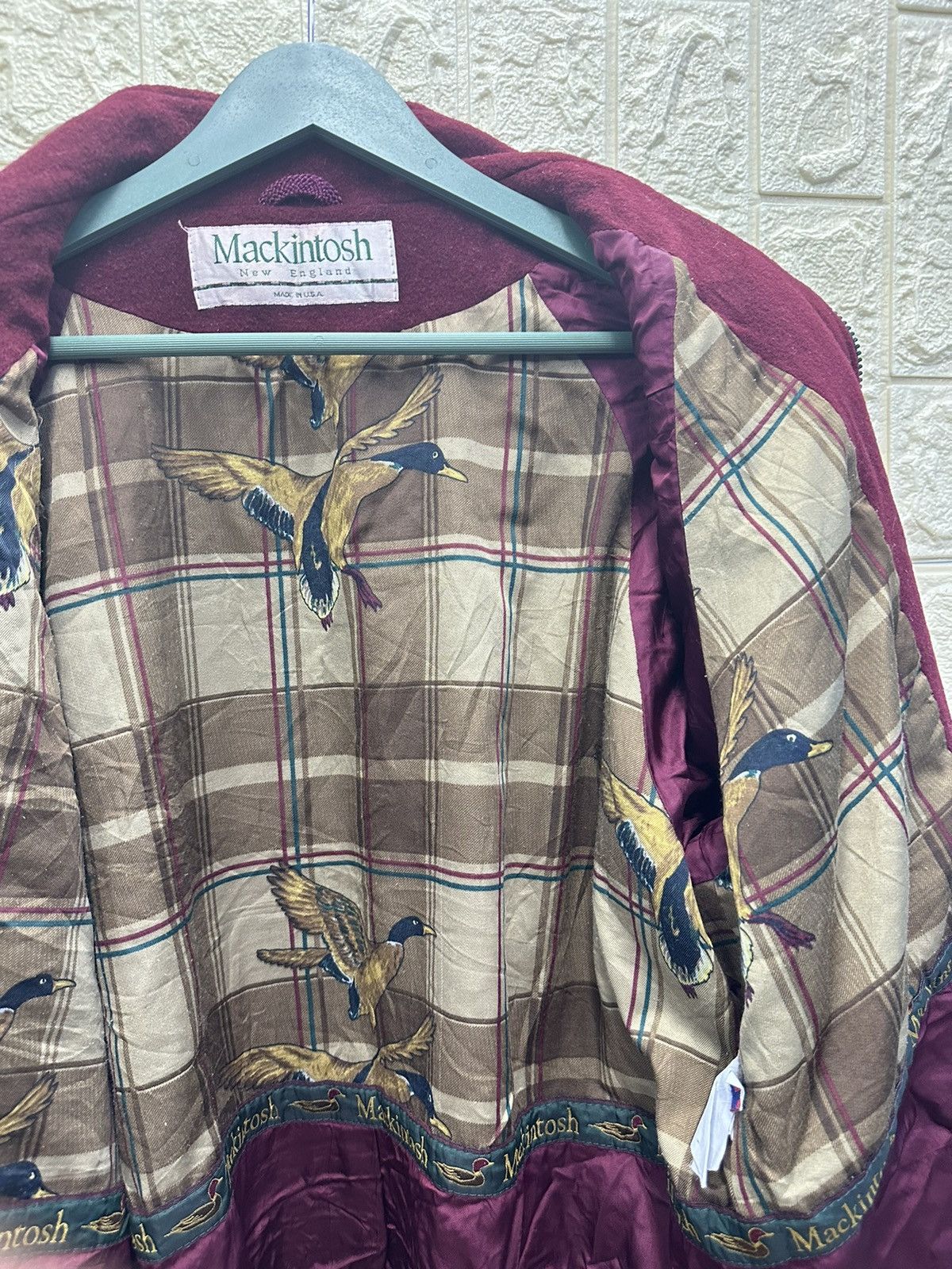 Mackintosh × Vintage Vintage Mackintosh USA Wool Jacket MJ18 Size US M / EU 48-50 / 2 - 6 Thumbnail