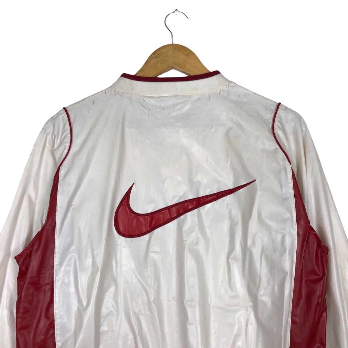 Nike × Vintage Vintage Nike PVC material Rare Shirt Medium Size US M / EU 48-50 / 2 - 8 Thumbnail