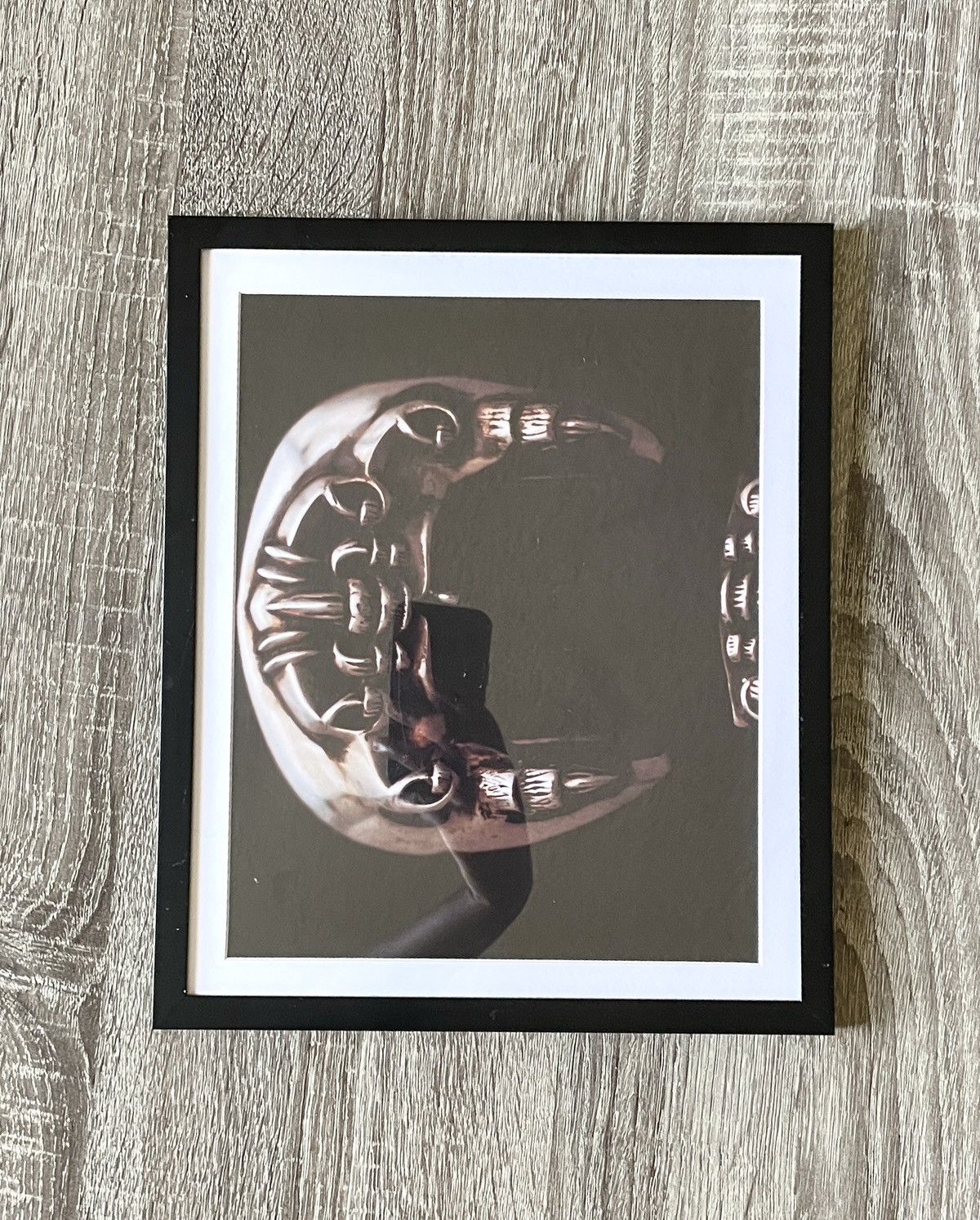 Chrome Hearts × Vintage Chrome Hearts close up 9x11 magazine cutout Framed poster Size ONE SIZE - 1 Thumbnail