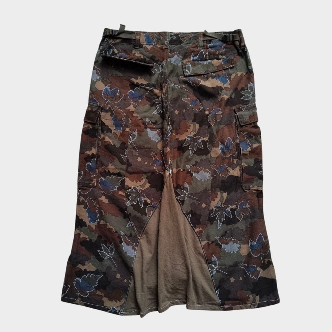 Hysteric Glamour Ozone Rocks leaf camo hybrid cargo skirt Size 32" / US 10 / IT 46 - 2 Thumbnail