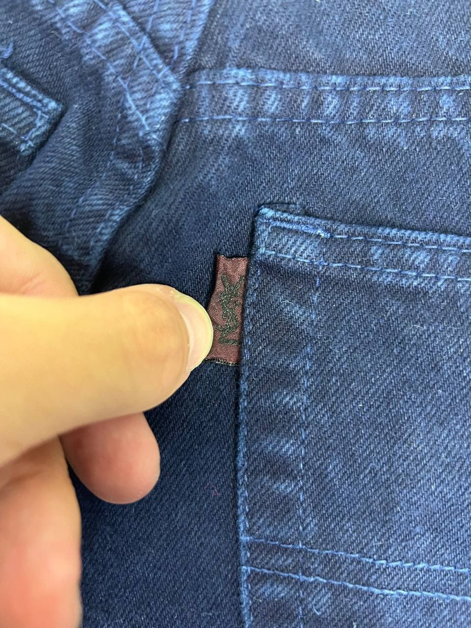 Yves Saint Laurent Vintage Yves Saint Laurent Jeans Denim 90s Baggy YSL Size US 36 / EU 52 - 3 Thumbnail