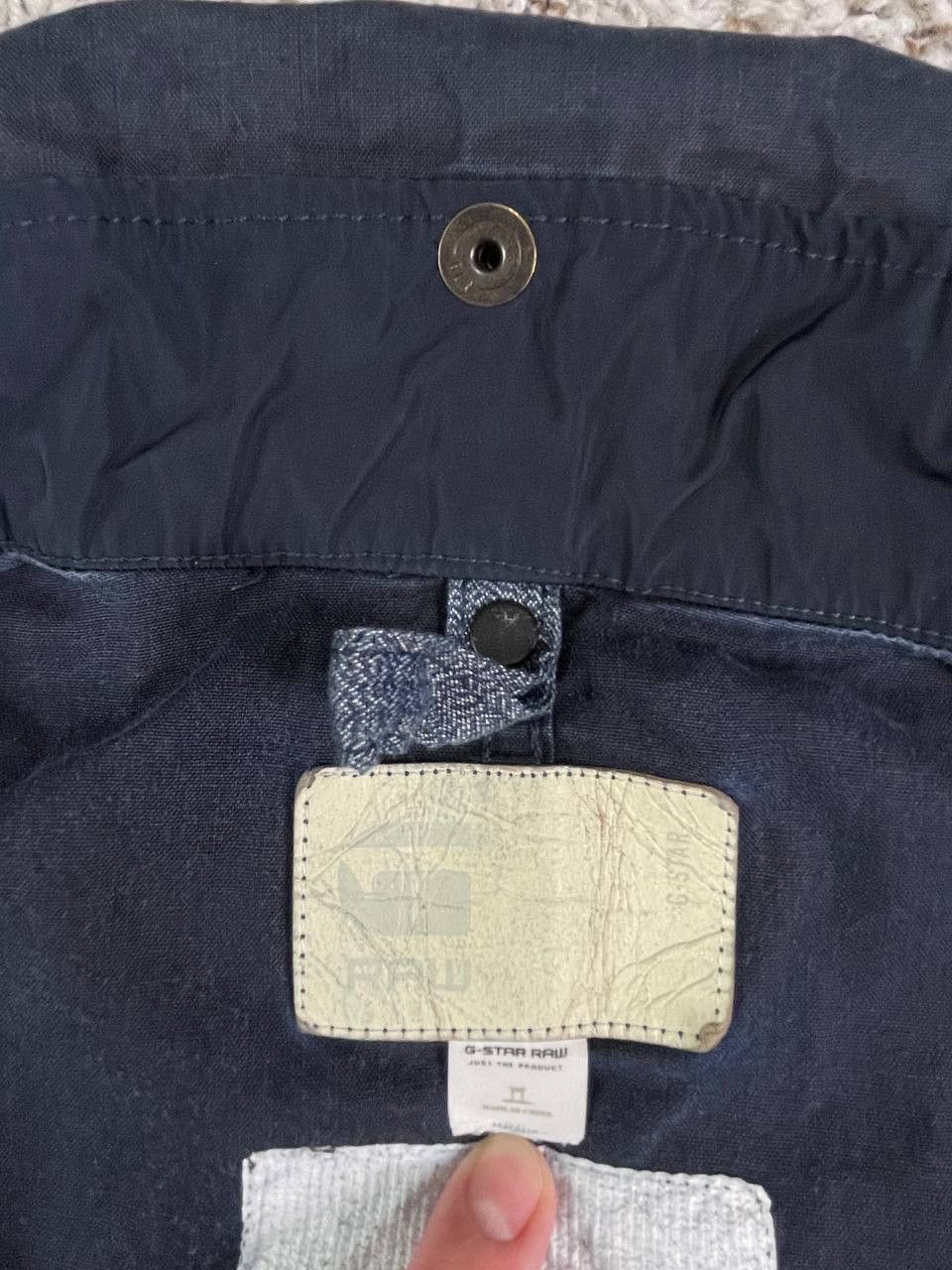 G-Star G-Star RAW Crotch Indigo Military Coat Size US L / EU 52-54 / 3 - 13 Thumbnail