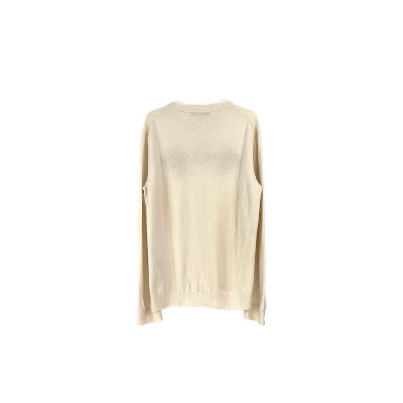 Louis Vuitton Louis Vuitton Beige cashmere sweater with two-headed dragon Size US XXL / EU 58 / 5 - 2 Thumbnail