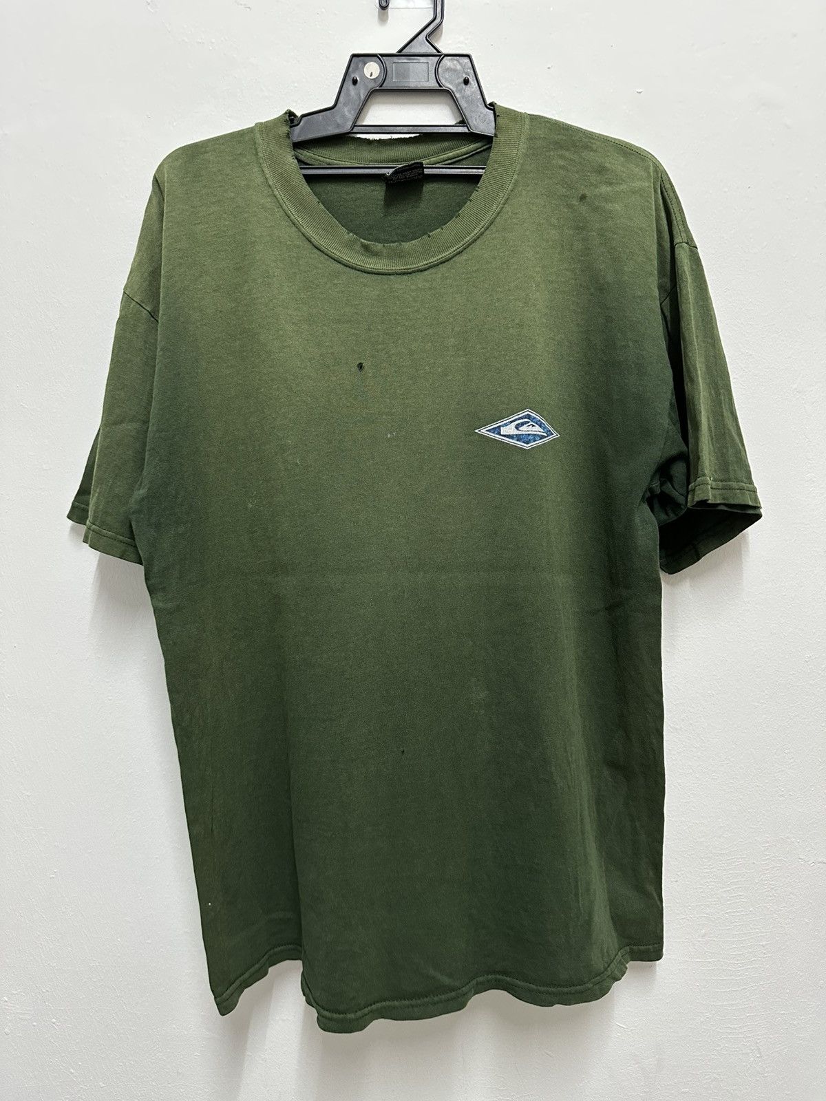 Quiksilver Vintage Thrashed Sunfaded Quiksilver Tshirt Size US L / EU 52-54 / 3 - 2 Thumbnail