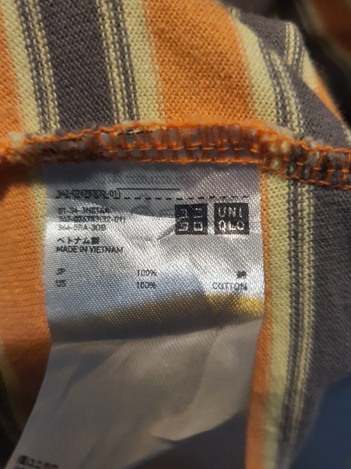 Uniqlo Uniqlo U Striped Pocket T-Shirt Size US XL / EU 56 / 4 - 6 Thumbnail