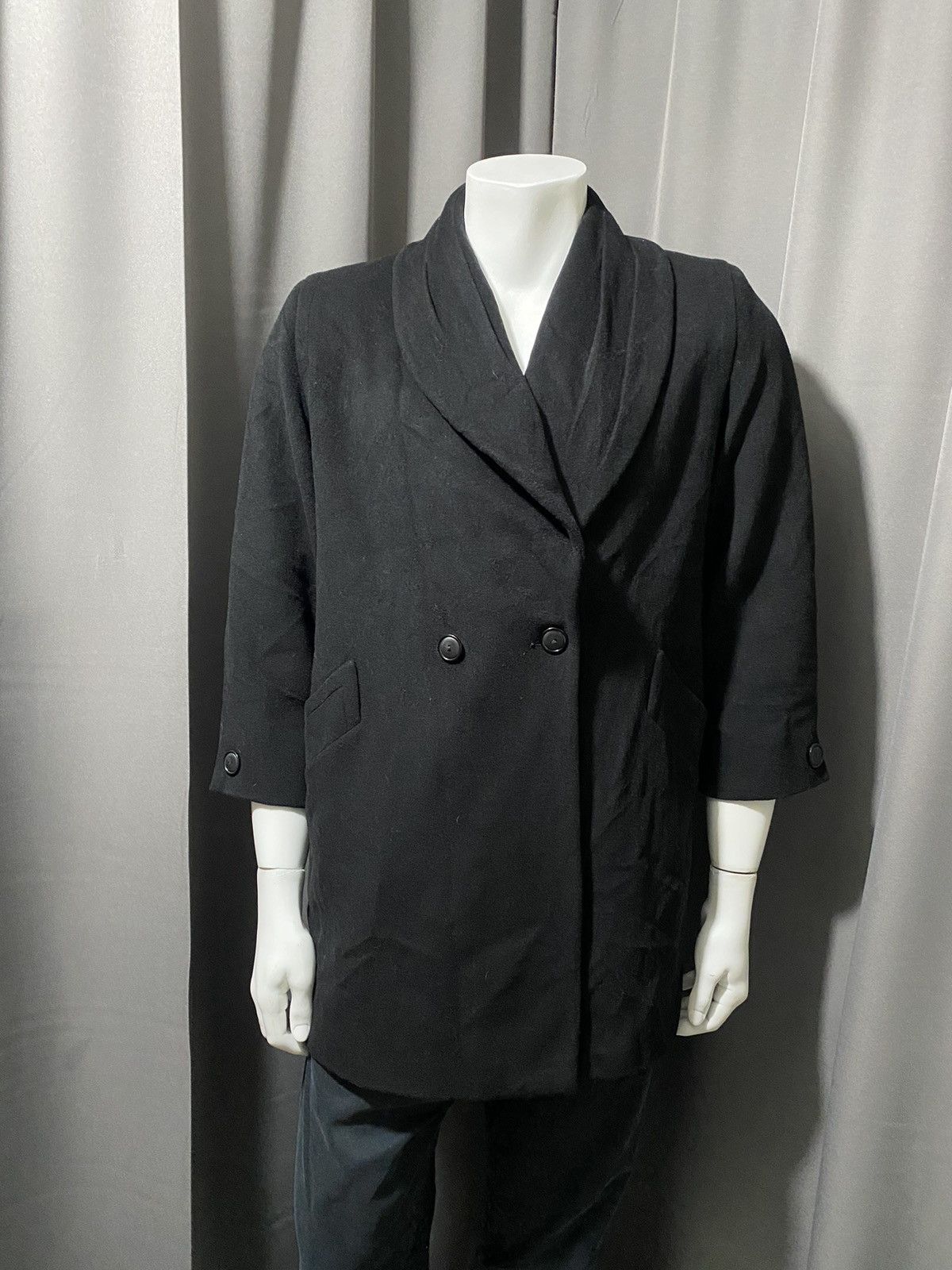 Rick Owens × Vintage Vintage Olmar Single Breasted Wool/Cashmere Coat Size US M / EU 48-50 / 2 - 1 Thumbnail