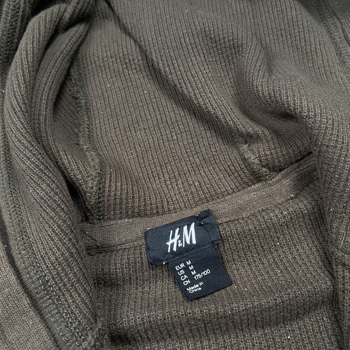 If Six Was Nine × Japanese Brand × Le Grande Bleu (L.G.B.) Rare Army Bondage Knit Sweaters Fullface Zip Up Size US M / EU 48-50 / 2 - 6 Thumbnail