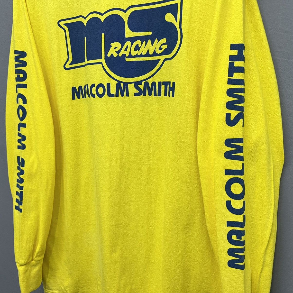 Anvil Vintage 80s Malcolm Smith Racing Viewfinders GP Tshirt Size US L / EU 52-54 / 3 - 6 Thumbnail