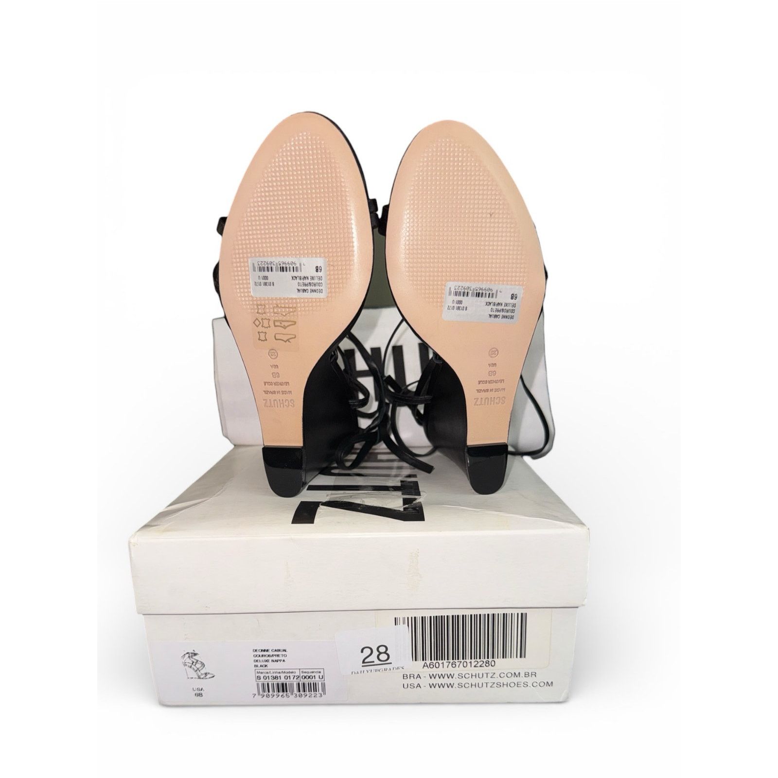 SCHUTZ Schutz Deonne leather wedge sandals Size US 6 / IT 36 - 7 Thumbnail