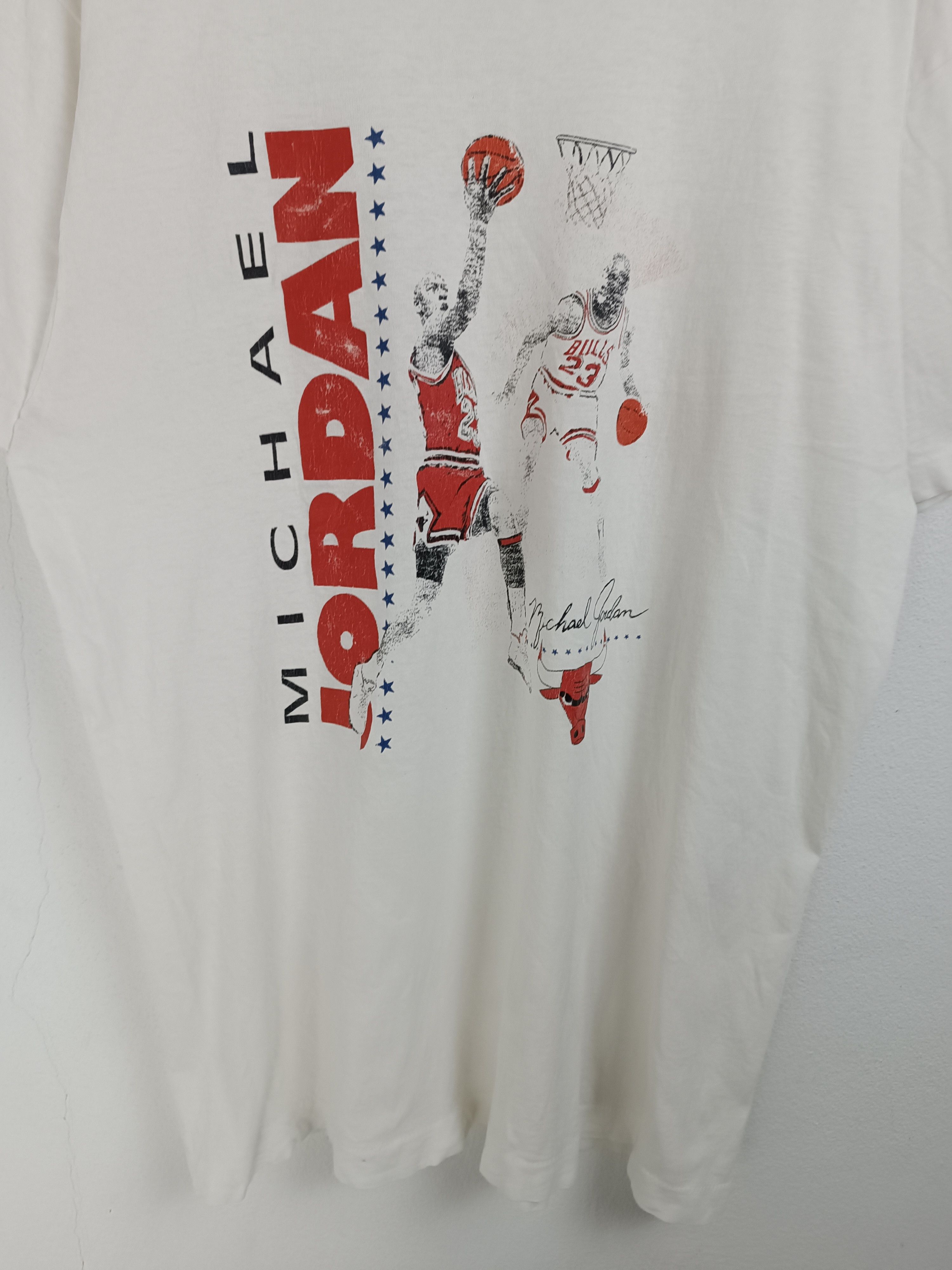 Vintage VINTAGE 90s MICHAEL JORDAN BULLS NBA BASKETBALL NIKE Size US M / EU 48-50 / 2 - 7 Thumbnail