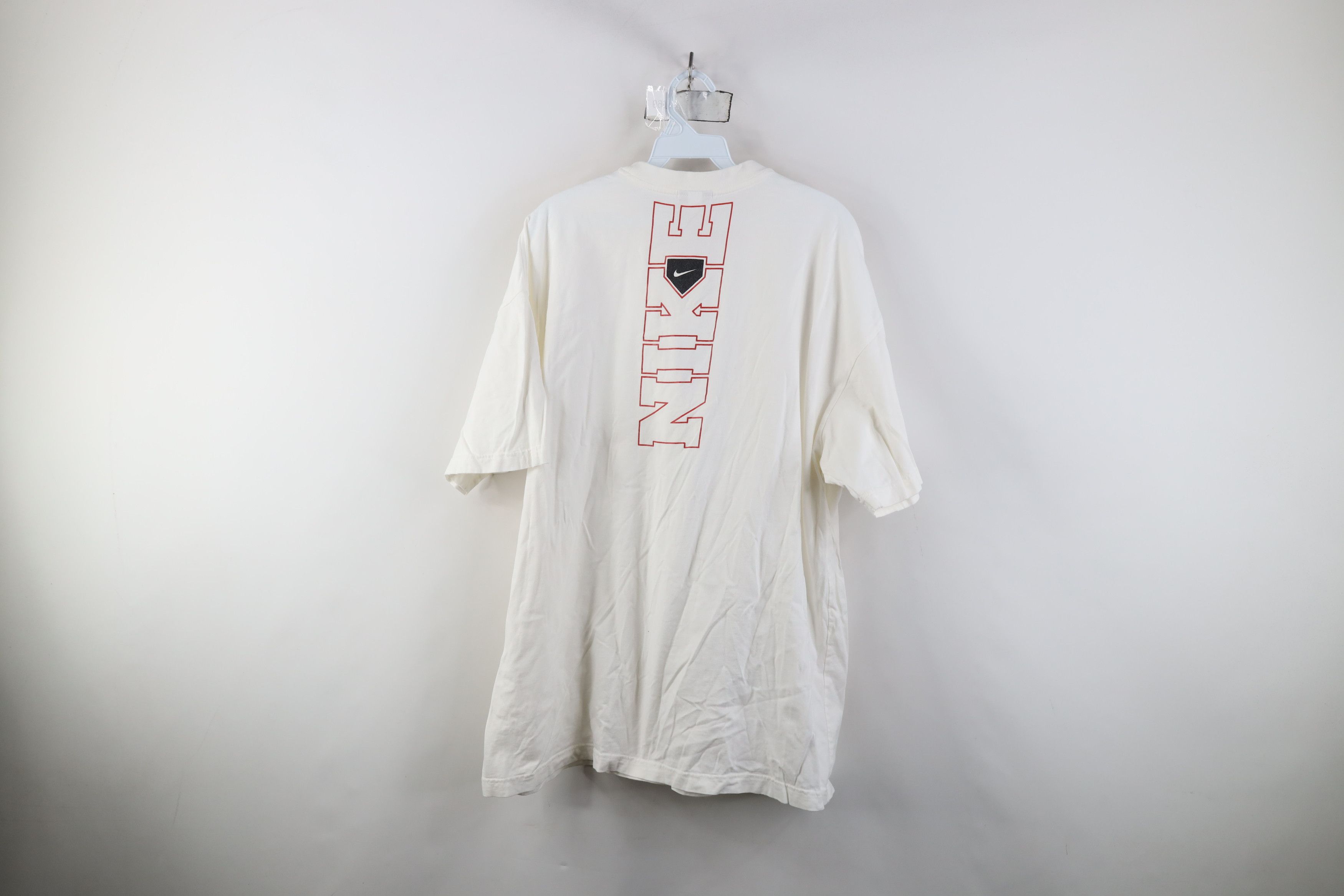 Vintage 90s Nike Baseball Center Swoosh Spell Out T-shirt