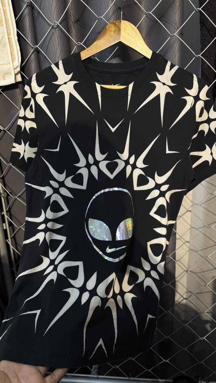 Nike NIKE ALIEN OVP T-SHIRT SMALL BLACK Size US S / EU 44-46 / 1 - 2 Thumbnail