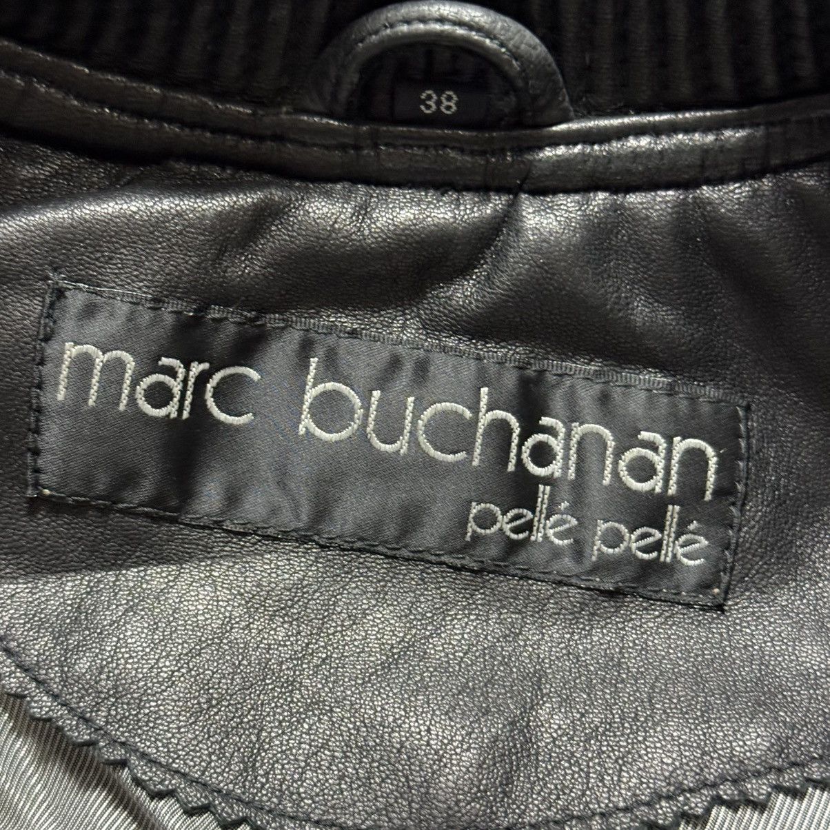 Marc Buchanan × Pelle Pelle Pelle Pelle Marc Buchanan Dragon Embroidery Leather Jacket Size US M / EU 48-50 / 2 - 5 Thumbnail