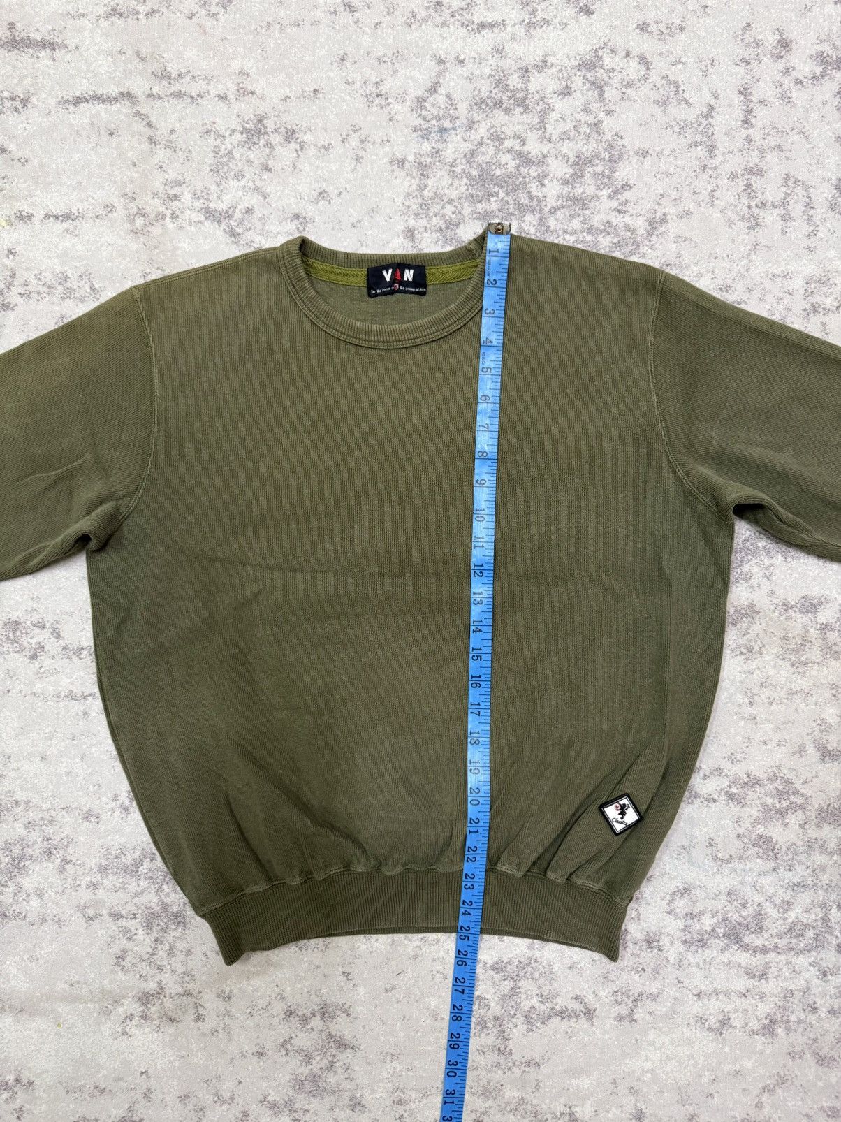 Van Vintage 90s VanJac fortheyoung embroidery Biglogo Sweatshirt Size US M / EU 48-50 / 2 - 16 Thumbnail