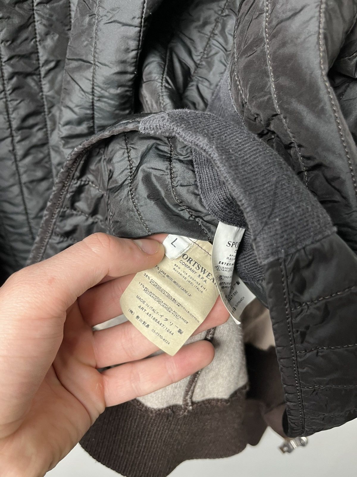 C.P. Company Vintage C.P. Company Wool Lined Zip Hoodie Jacket Size US L / EU 52-54 / 3 - 7 Thumbnail