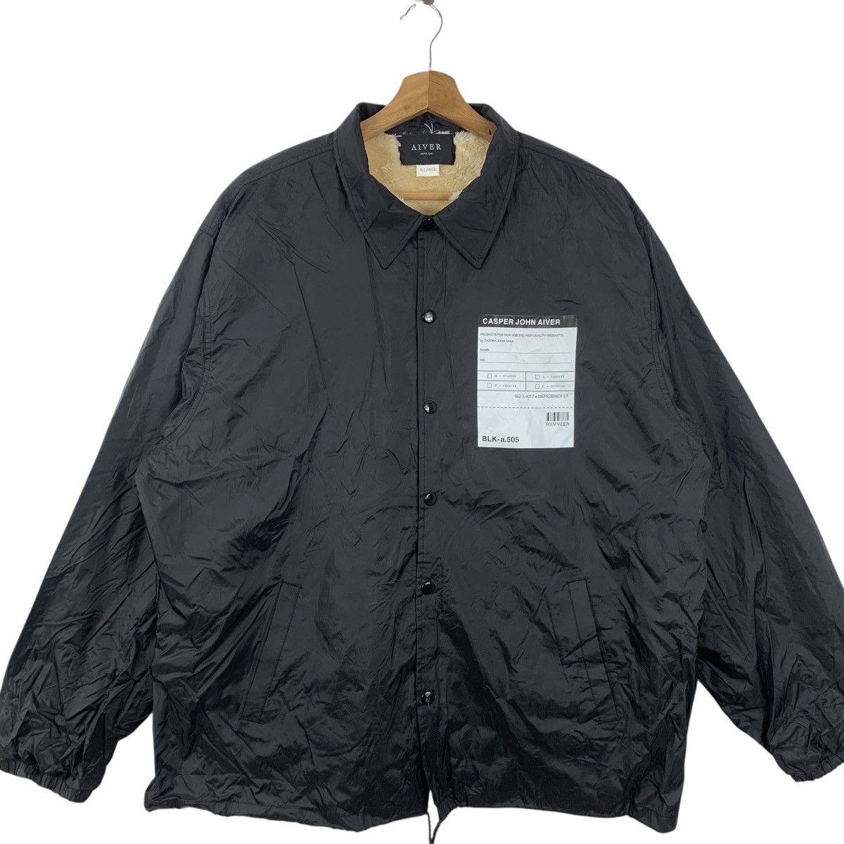 Other CASPER JOHN AIVER New Age Cyberpunk Faux Fur Jacket Coach Size US XL / EU 56 / 4 - 4 Thumbnail
