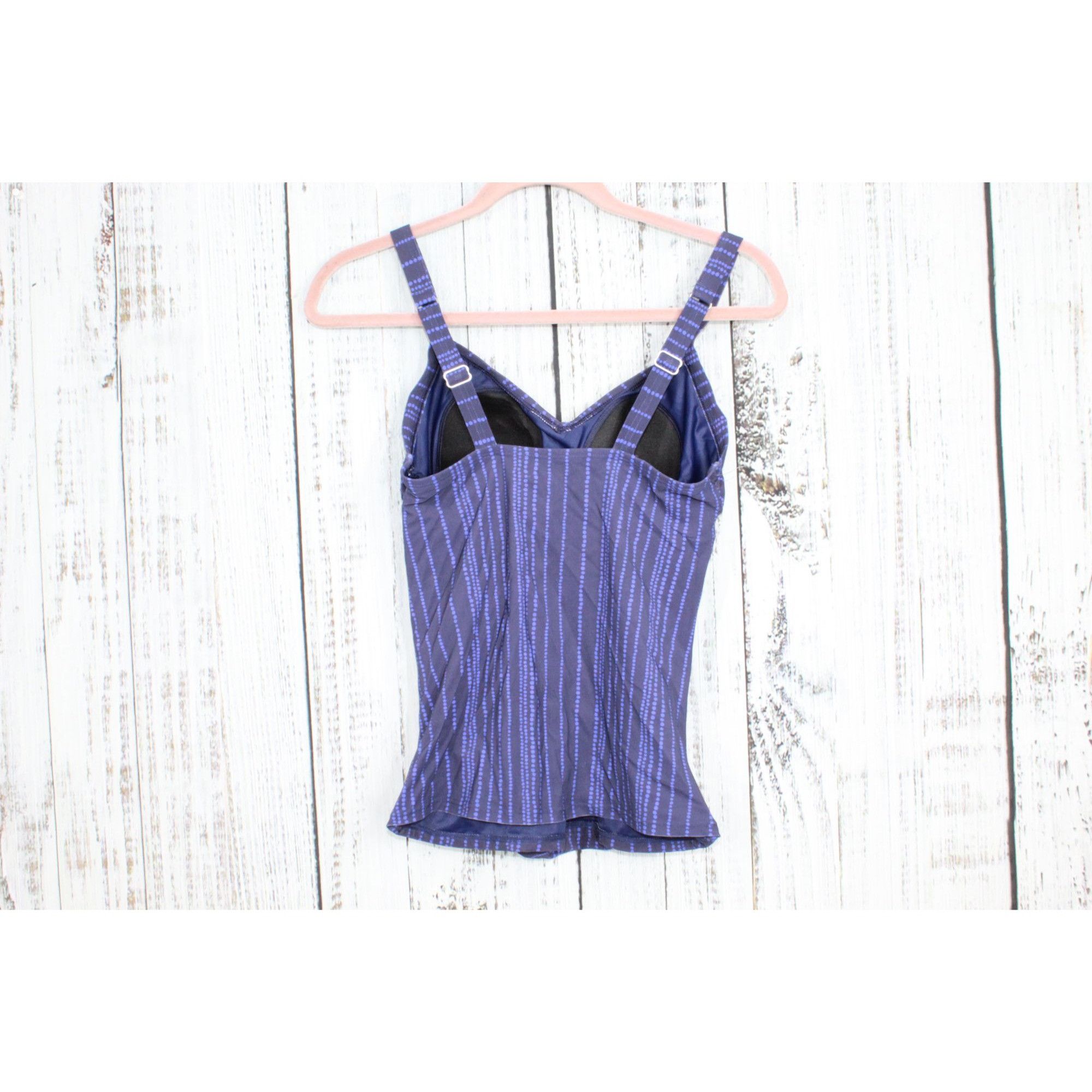 L.L. Bean LL Bean Women's Shaping Swimwear Tankini Top Print Size 8 Size M / US 6-8 / IT 42-44 - 3 Thumbnail