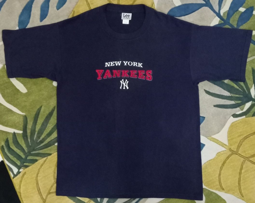 MLB × New York Yankees × Vintage Vintage y2K MLB New York Yankees T-shirt Size US XL / EU 56 / 4 - 3 Thumbnail