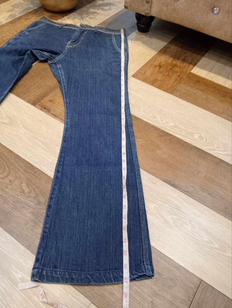 Kapital KAPITAL X KIRO HIRATA HIP BAG FLARED DENIM PANTS Size US 30 / EU 46 - 20 Thumbnail