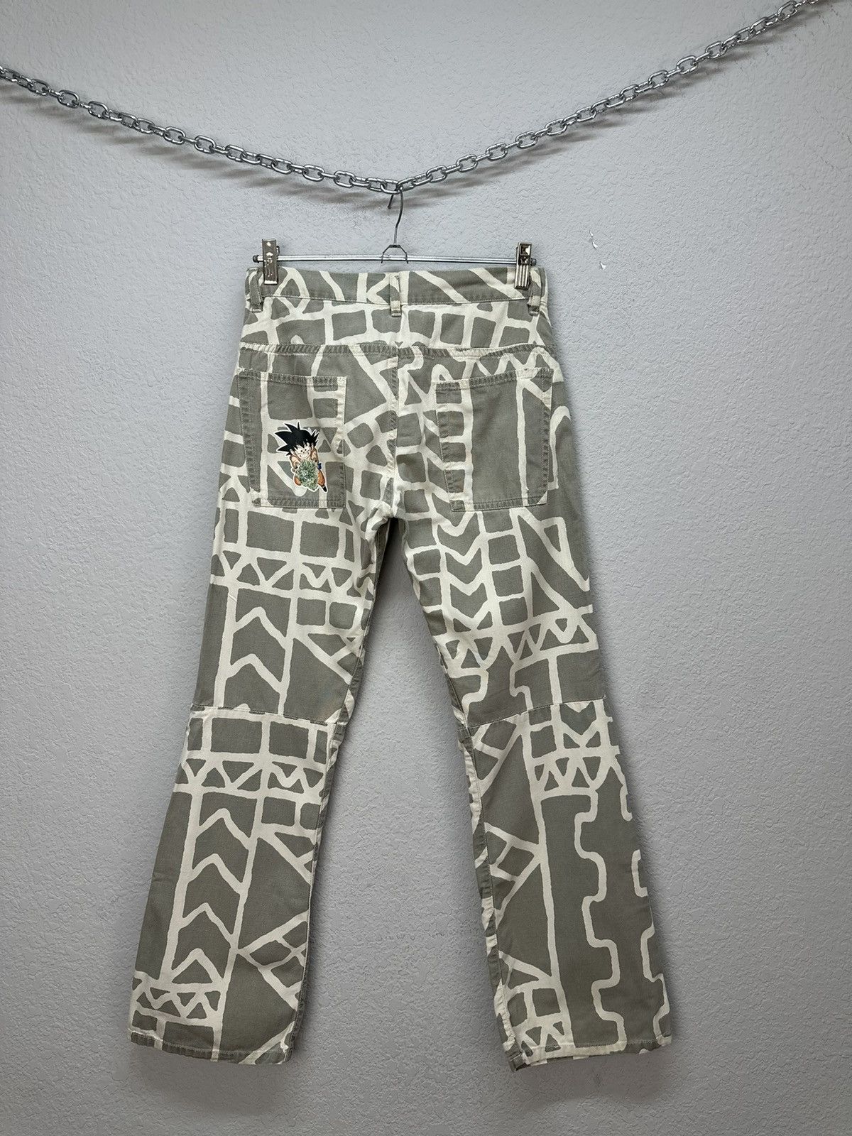 Japanese Brand Vintage Diesel Reckflay Special Flared Faded denim Jeans Y2K Size 29" - 12 Thumbnail