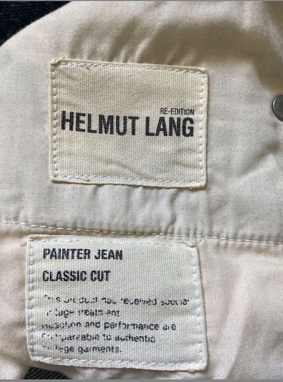 Helmut Lang Helmut Lang Re-Edition Painter Denim Size US 29 - 5 Thumbnail