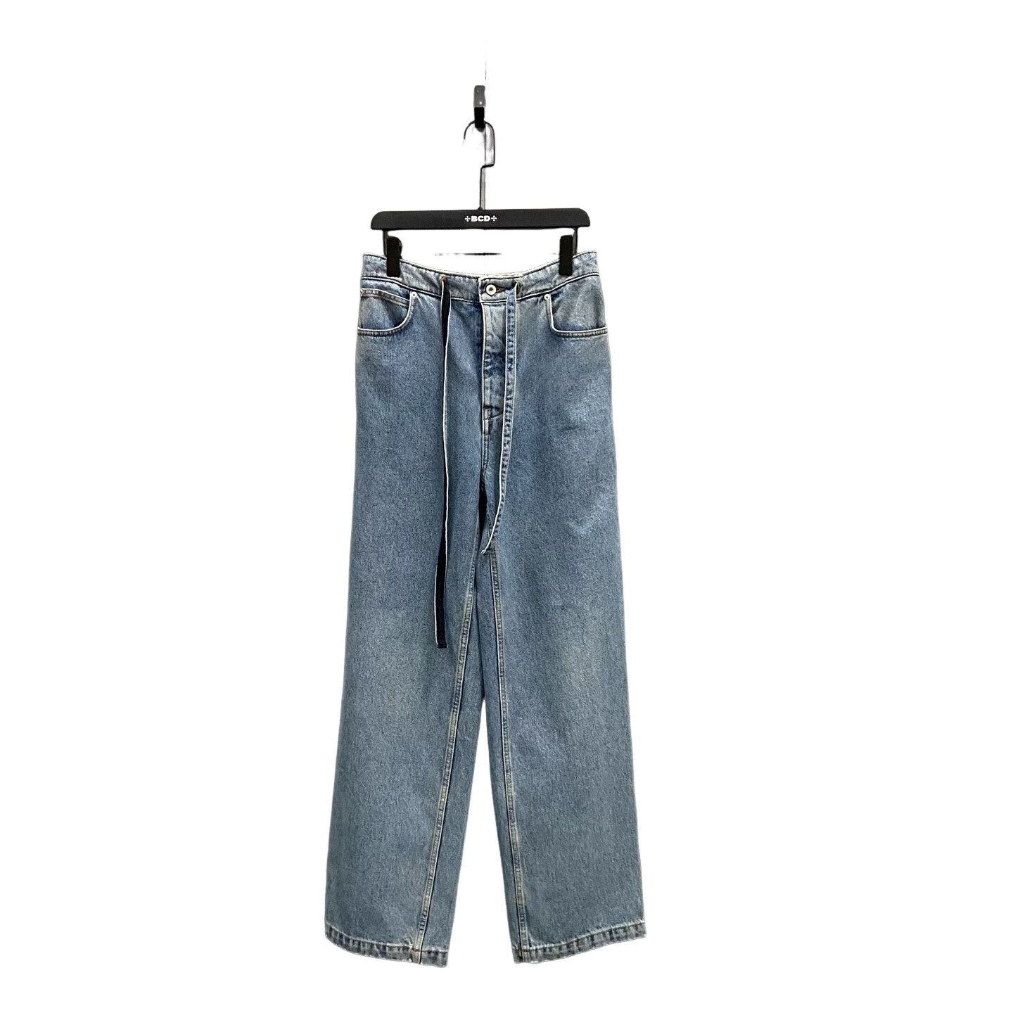 Loewe Loewe Wash Denim Drawstring Jeans Size 30 Size US 30 / EU 46 - 1 Thumbnail
