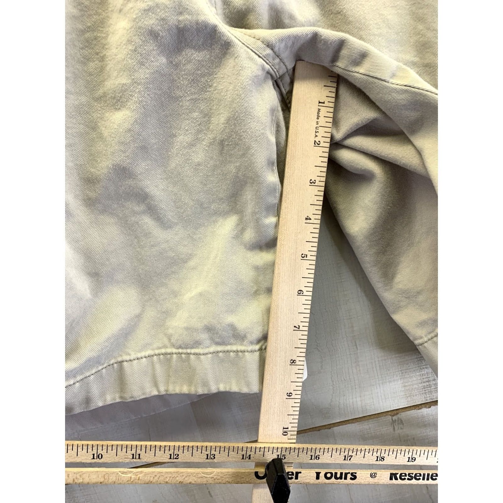 Nautica Nautica Mens Cargo Shorts Cotton Tan Brown 40-7415 Regular Size 40 Spring Summer Fall Cargo Mens Shorts Size US 40 / EU 56 - 4 Thumbnail