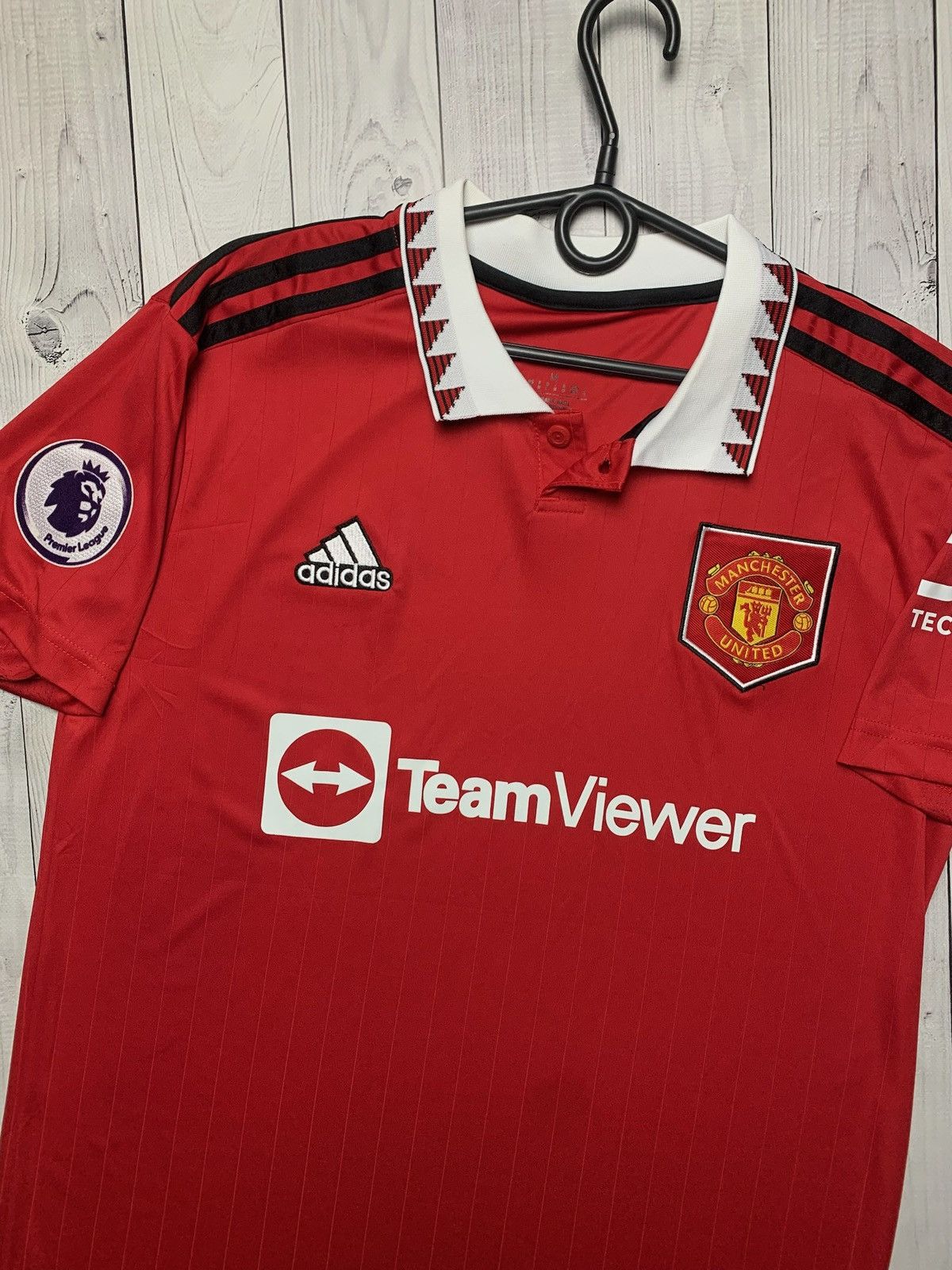 Adidas × Vintage adidas Manchester United soccer jersey size M Size US M / EU 48-50 / 2 - 2 Thumbnail