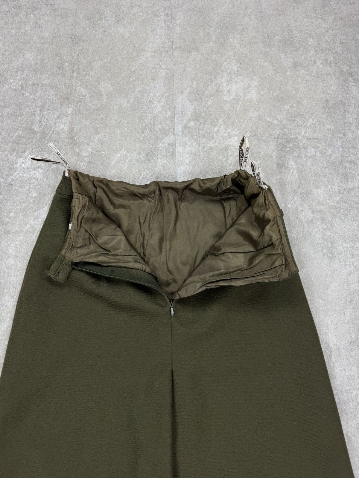Other Hucke vintage wool midi skirt preppy style Womens size 38 Size 26" / US 2 / IT 38 - 4 Thumbnail