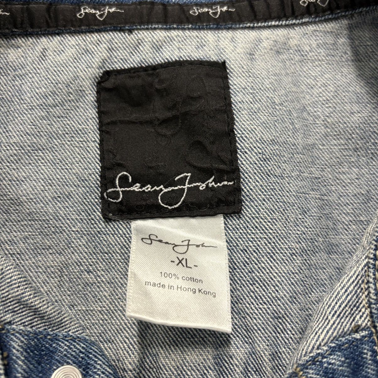 Sean John 2000s Sean John Blue Denim Jacket - Men's XL Size US XL / EU 56 / 4 - 5 Thumbnail